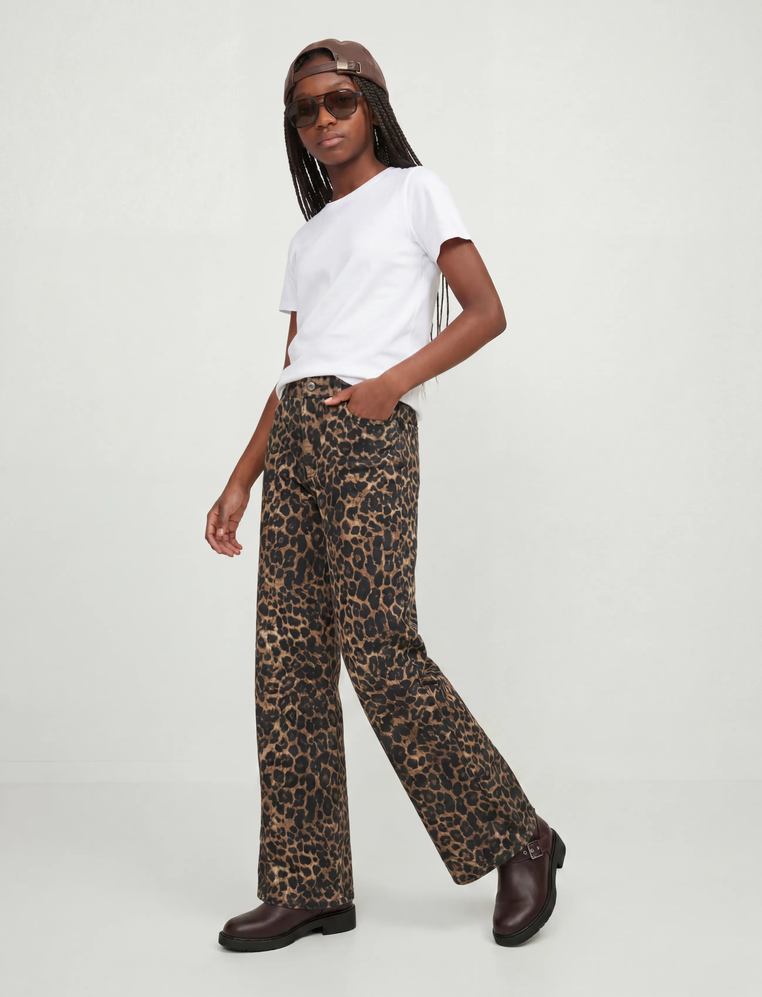 JJXX Kids - JXZOE SARAH WIDE PANTS PNT GRL NOOS - cornstalk - 5
