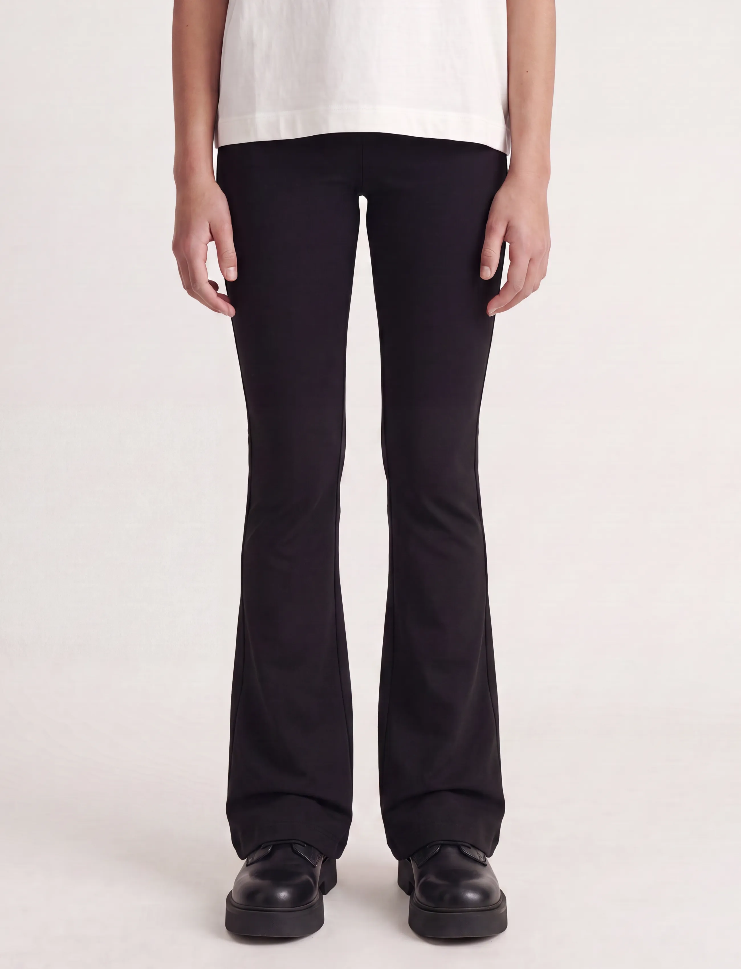 JJXX Kids JXIVY NANCY FLARED PANTS PNT GRL NOOS - Trousers - BLACK / black