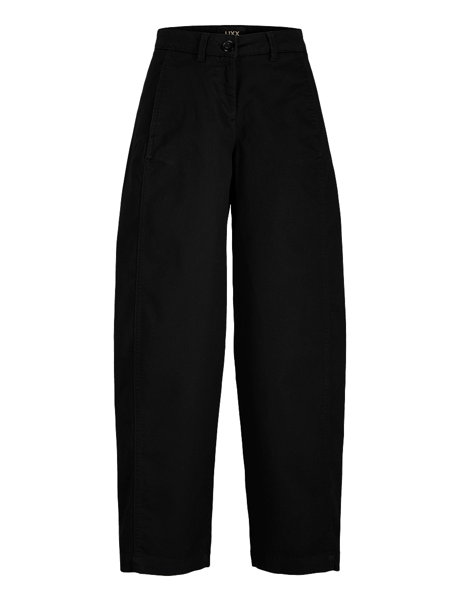 JJXX Kids - JXHAZEL KIRA BARREL PANTS PNT GRL NOOS - chino-püksid - black - 1