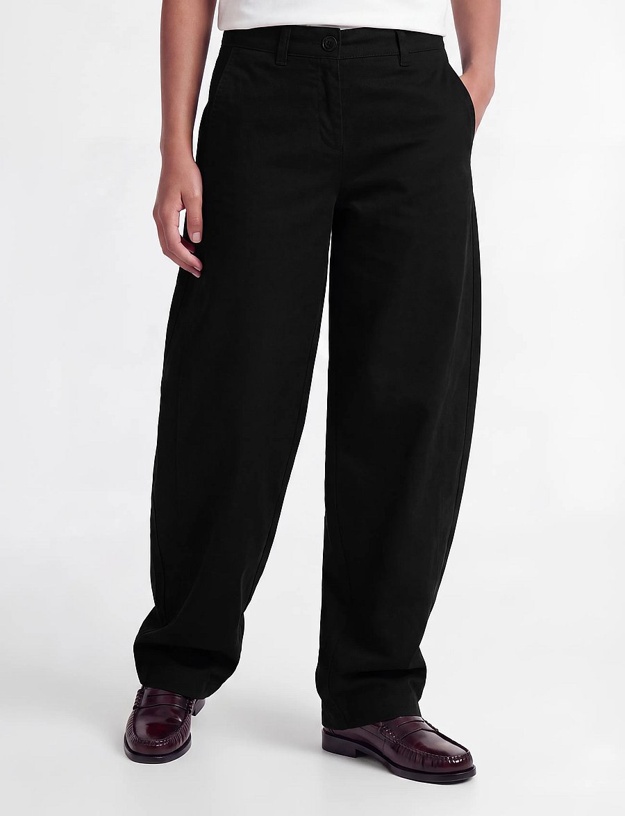 JJXX Kids - JXHAZEL KIRA BARREL PANTS PNT GRL NOOS - chinos - black - 0