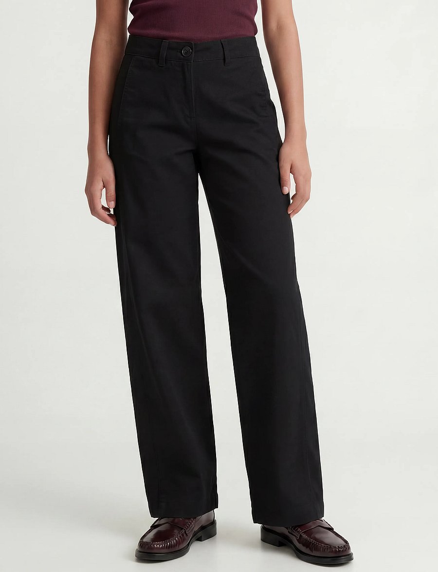 JJXX Kids - JXHAZEL KIRA BARREL PANTS PNT GRL NOOS - chino-püksid - black - 0