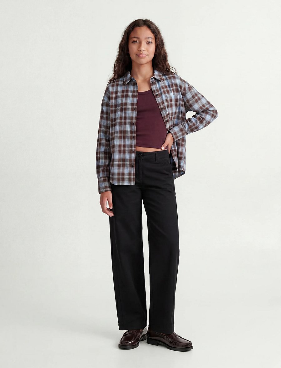 JJXX Kids - JXHAZEL KIRA BARREL PANTS PNT GRL NOOS - chino-püksid - black - 4