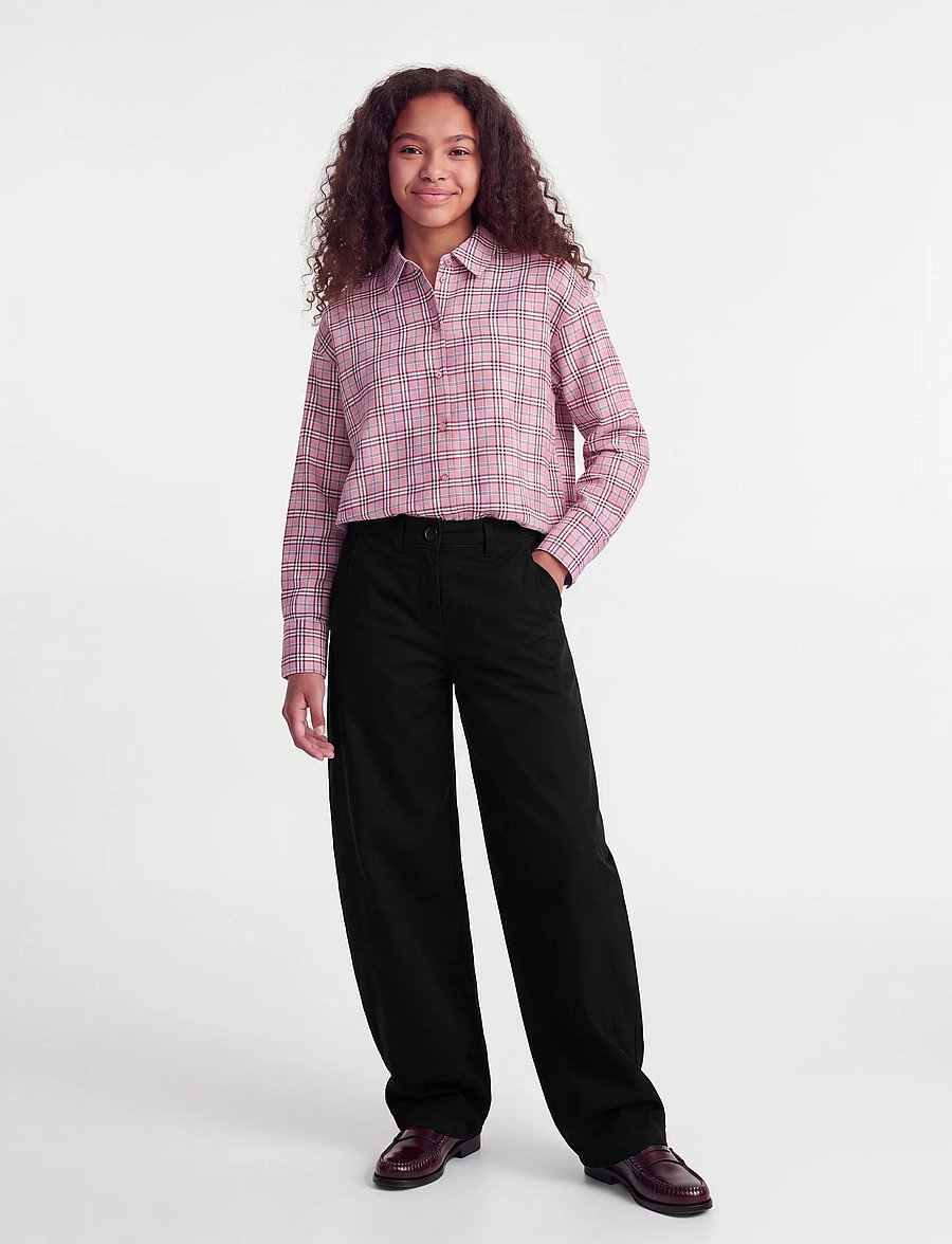 JJXX Kids - JXHAZEL KIRA BARREL PANTS PNT GRL NOOS - chinos - black - 5