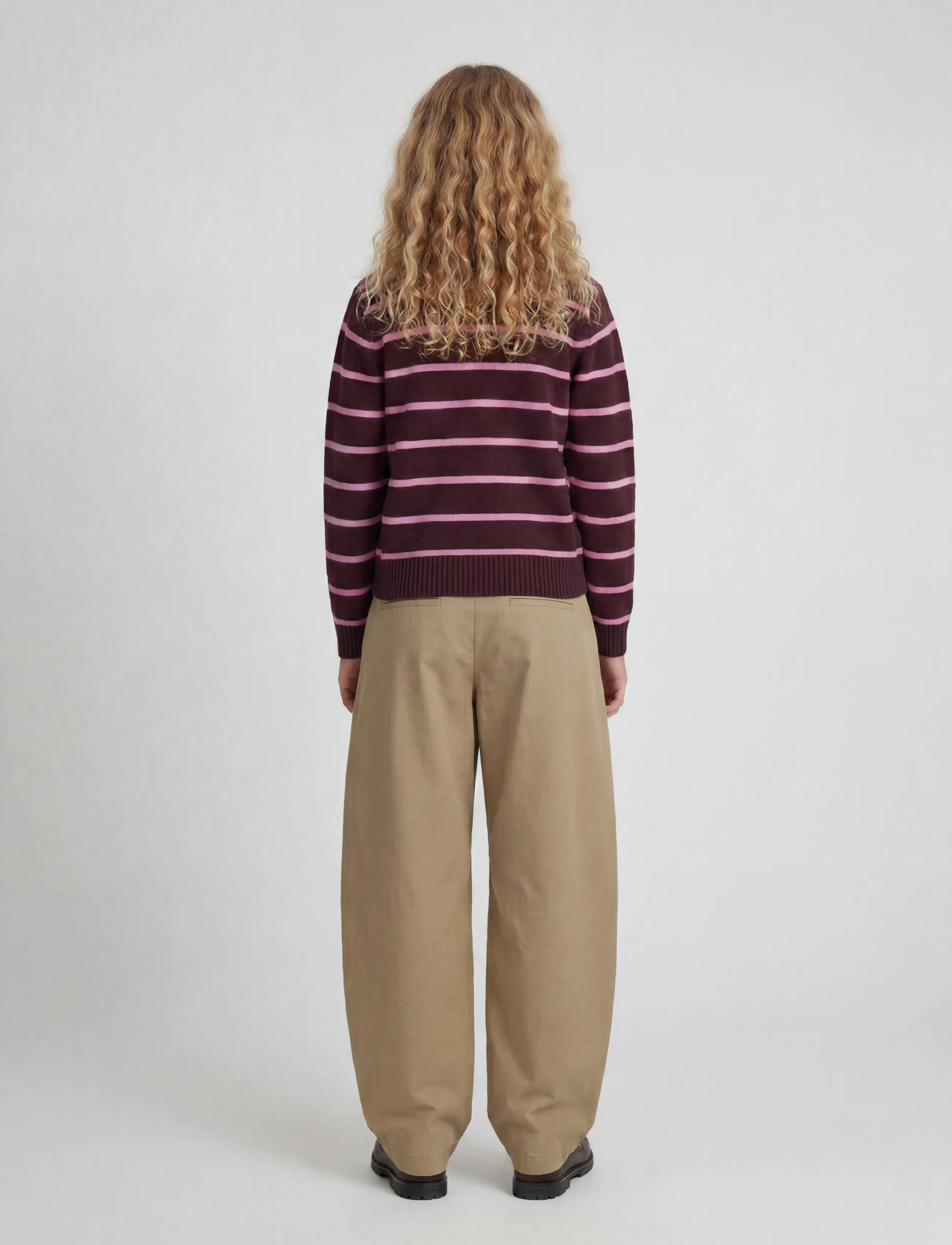 JJXX Kids - JXHAZEL KIRA BARREL PANTS PNT GRL NOOS - chinos - petrified oak - 3