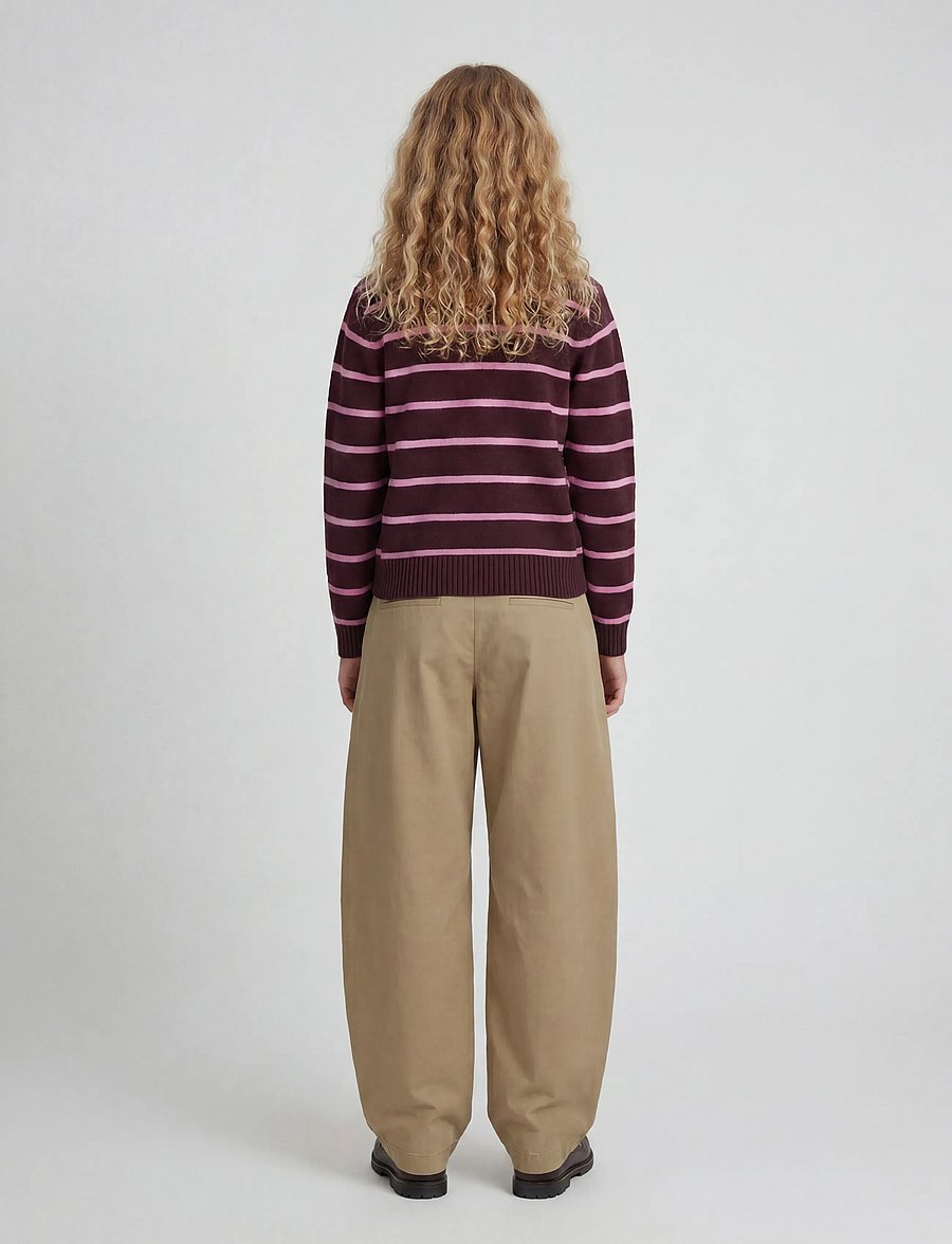 JJXX Kids - JXHAZEL KIRA BARREL PANTS PNT GRL NOOS - chinos - petrified oak - 3