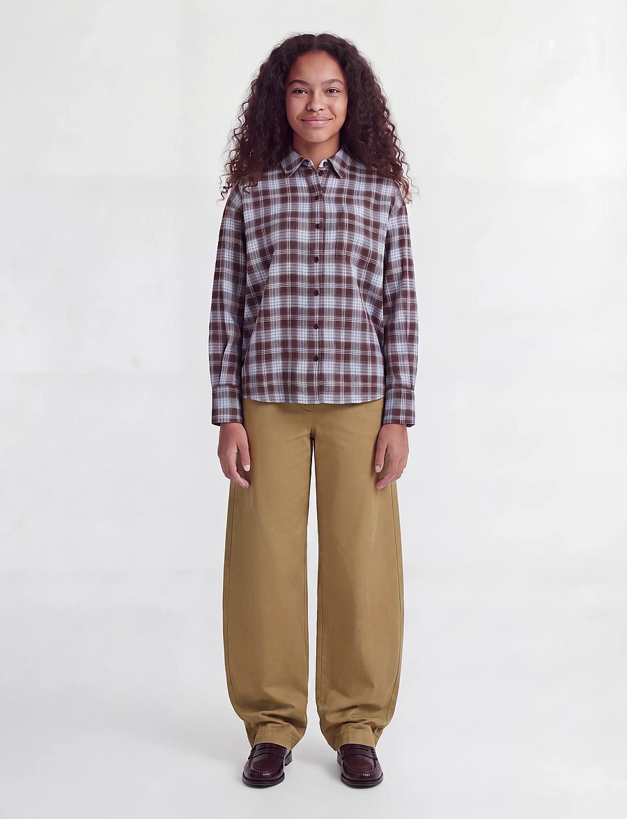 JJXX Kids - JXHAZEL KIRA BARREL PANTS PNT GRL NOOS - chinos - petrified oak - 4