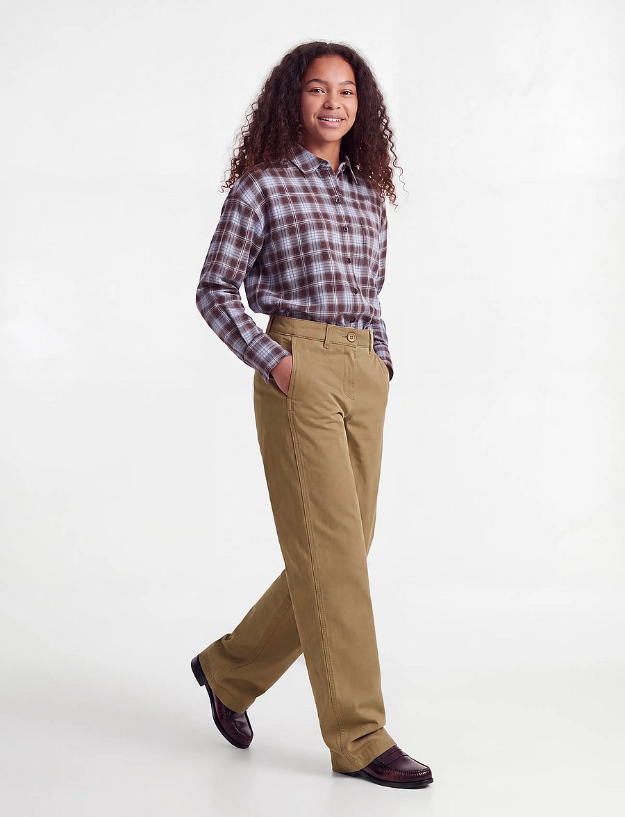 JJXX Kids - JXHAZEL KIRA BARREL PANTS PNT GRL NOOS - chinos - petrified oak - 5