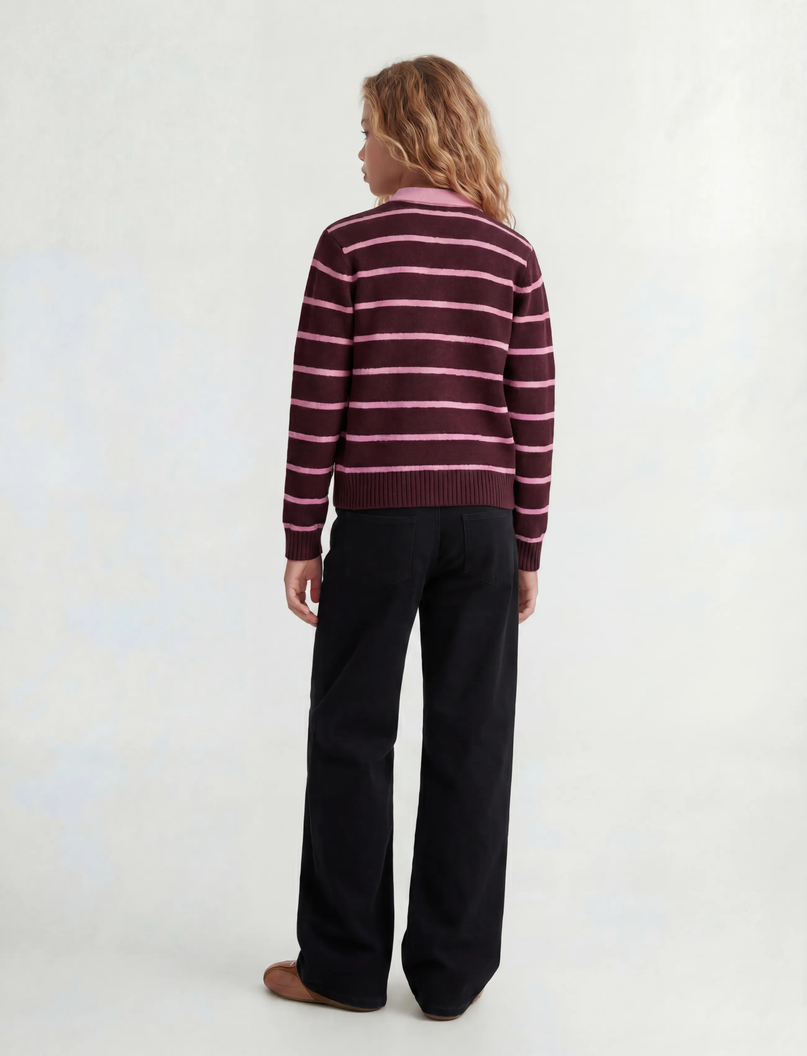 JJXX Kids - JXZOE GELLY WIDE PANTS PNT GRL SN - hosen mit weitem bein - black - 3