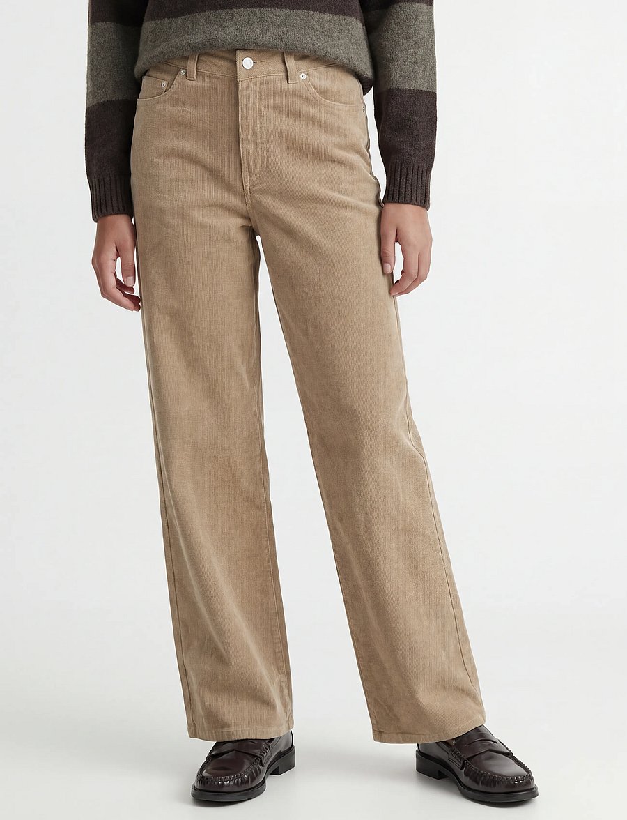 JJXX Kids - JXZOE GELLY WIDE PANTS PNT GRL SN - hosen mit weitem bein - petrified oak - 0