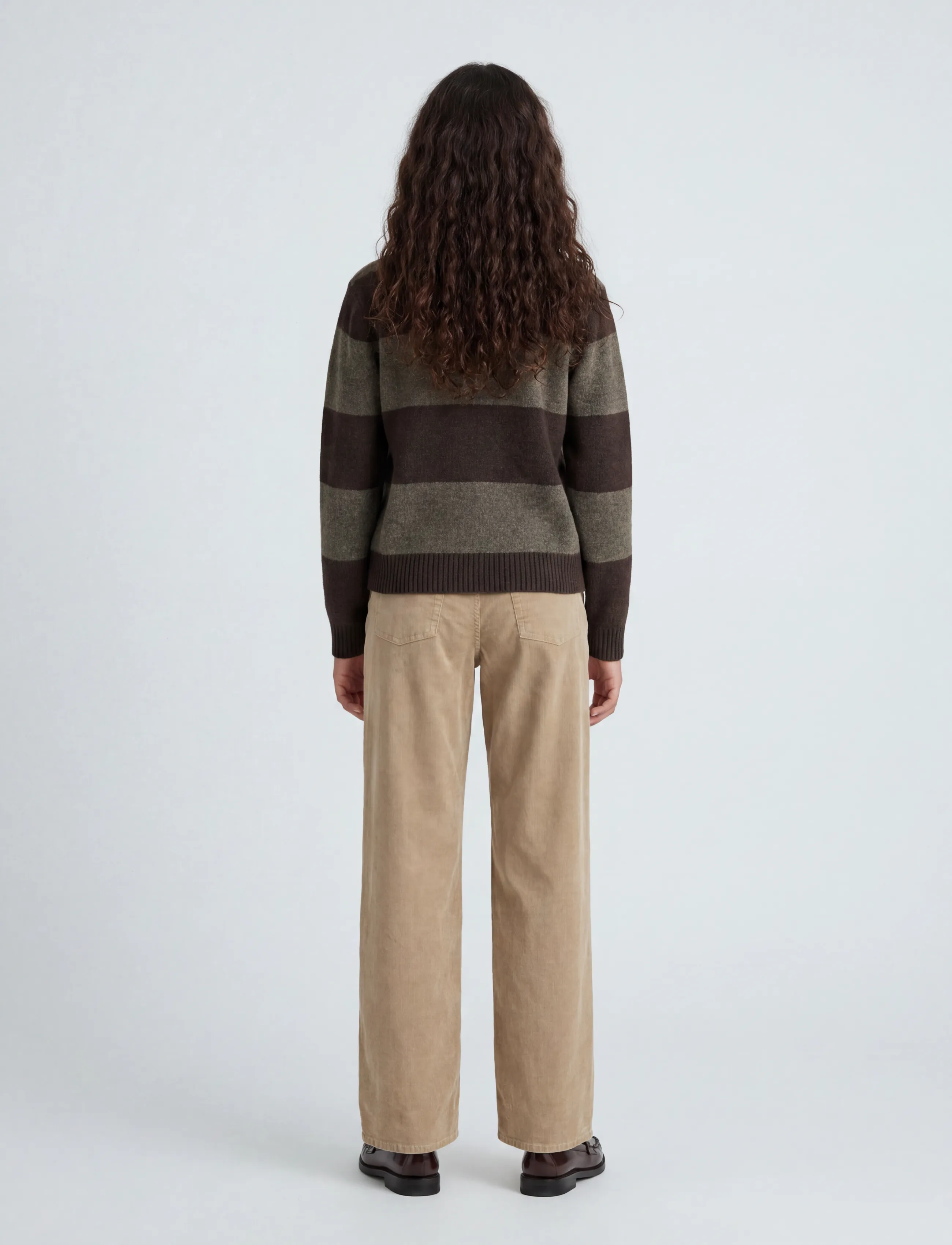 JJXX Kids - JXZOE GELLY WIDE PANTS PNT GRL SN - hosen mit weitem bein - petrified oak - 3