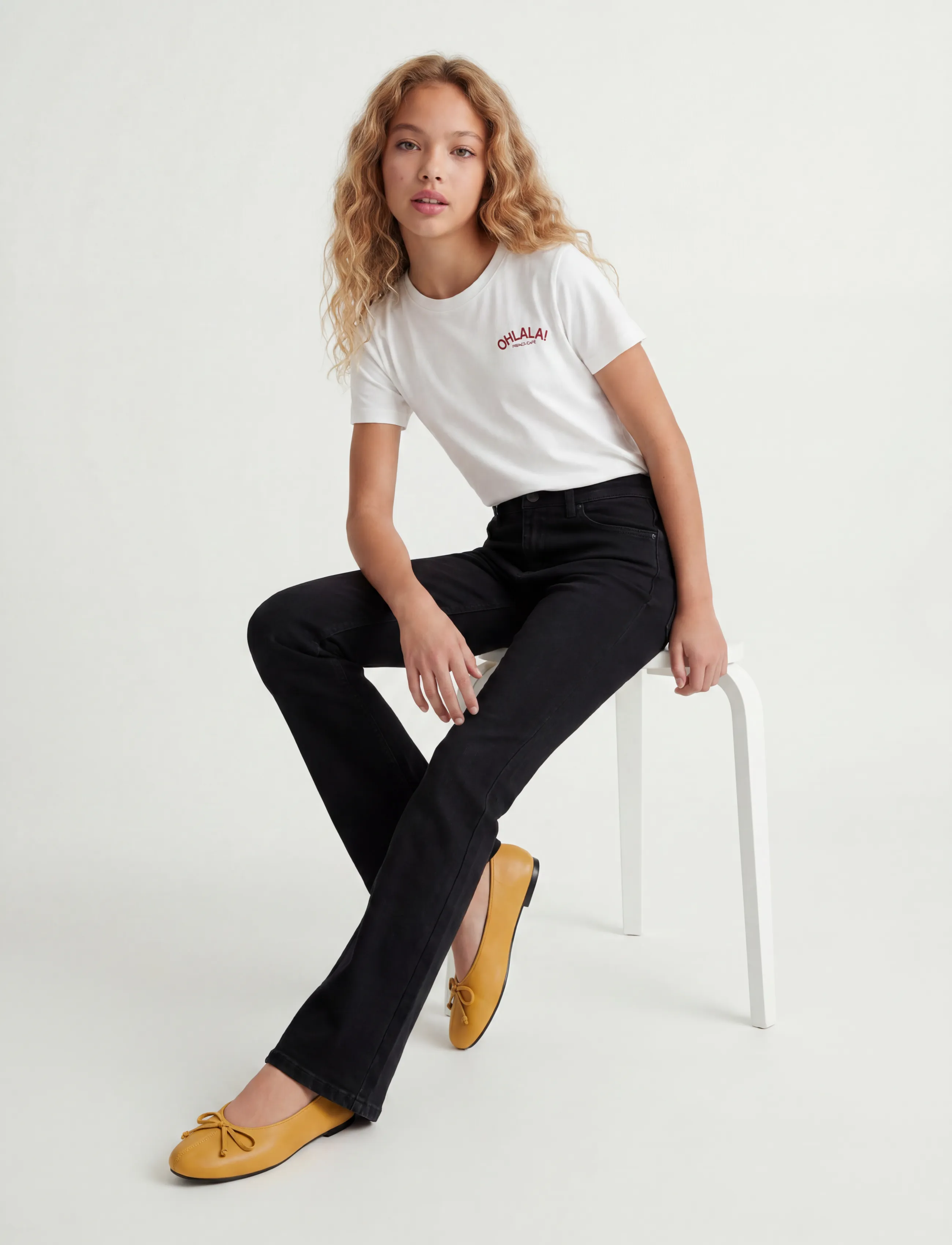 JJXX Kids - JXNICE SL-STR C8222 JEANS DNM GRL BN - black denim - 5