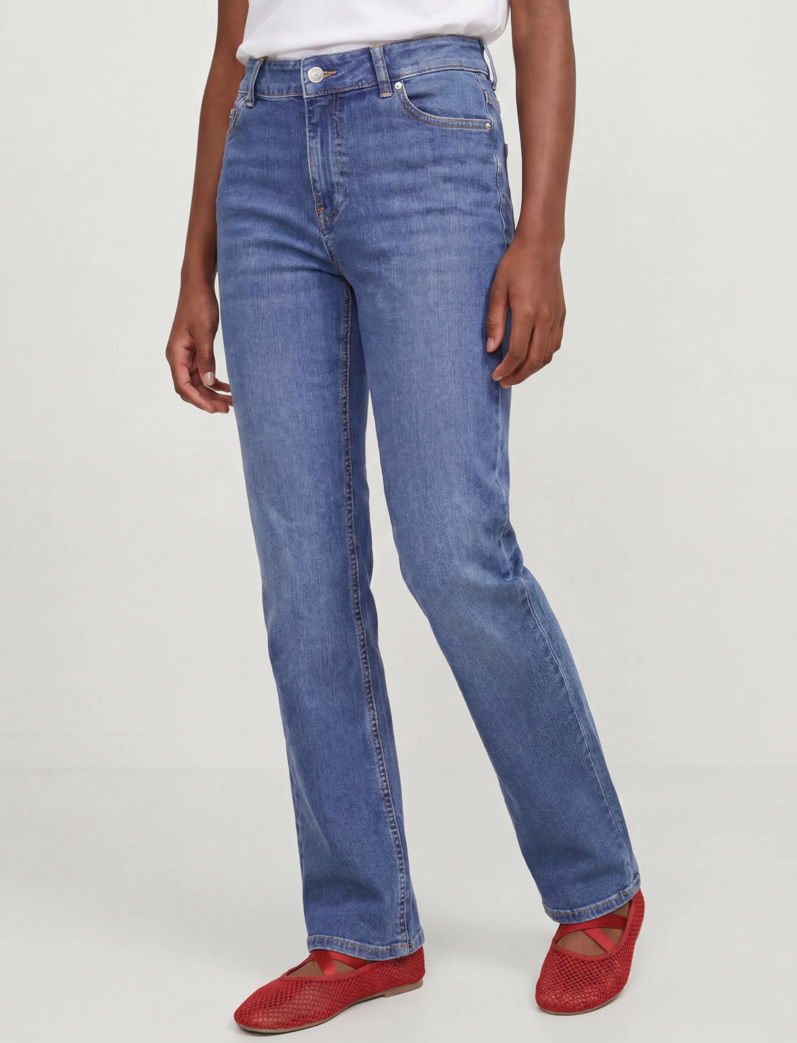 JJXX Kids JXNICE SL-STR C8220 JEANS DNM GRL BN - Regular jeans - BLUE DENIM / blue