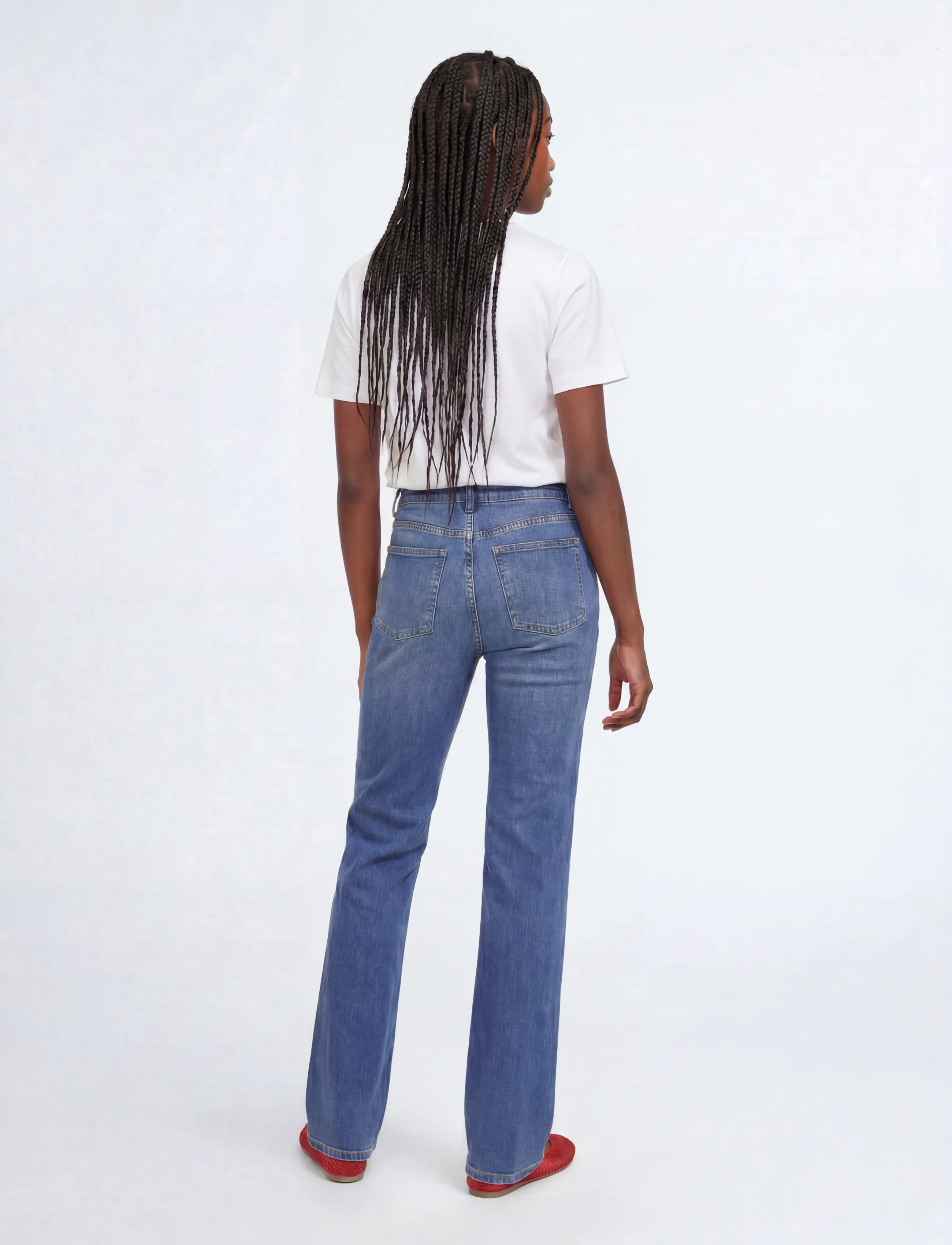 JJXX Kids - JXNICE SL-STR C8220 JEANS DNM GRL BN - blue denim - 3
