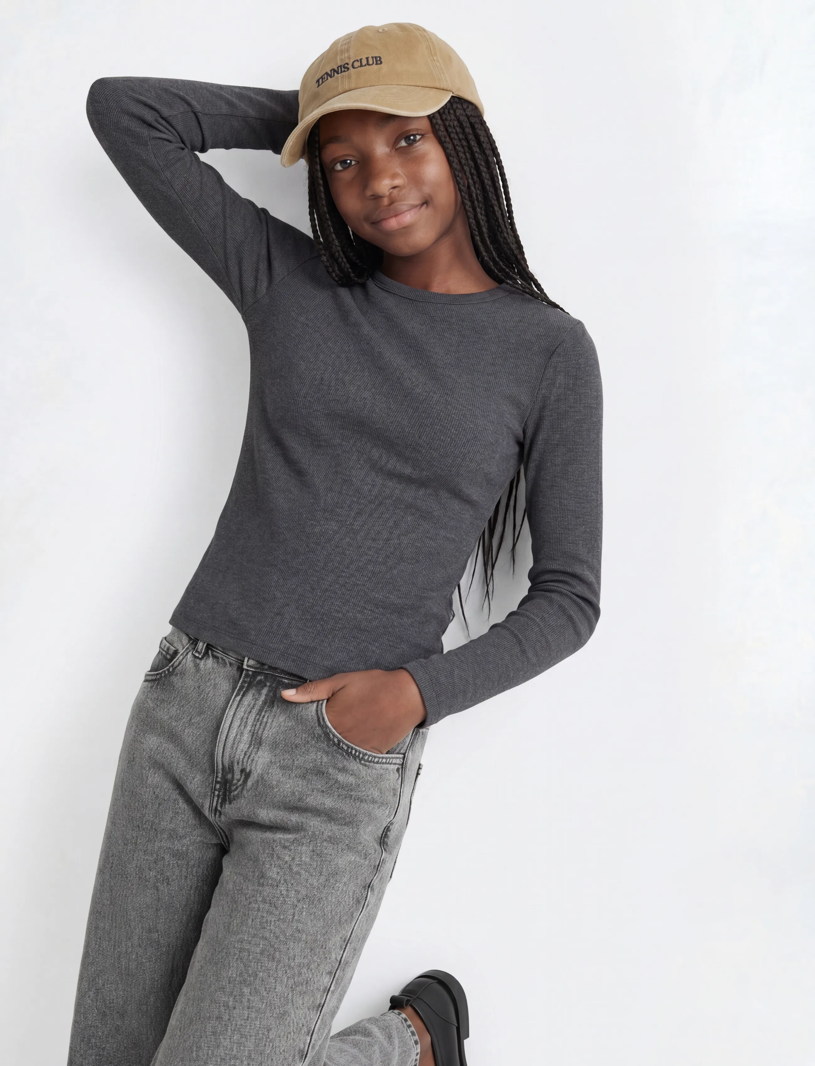 JJXX Kids - JXTOKYO WIDE R6119 DNM GRL BN - grey denim - 5