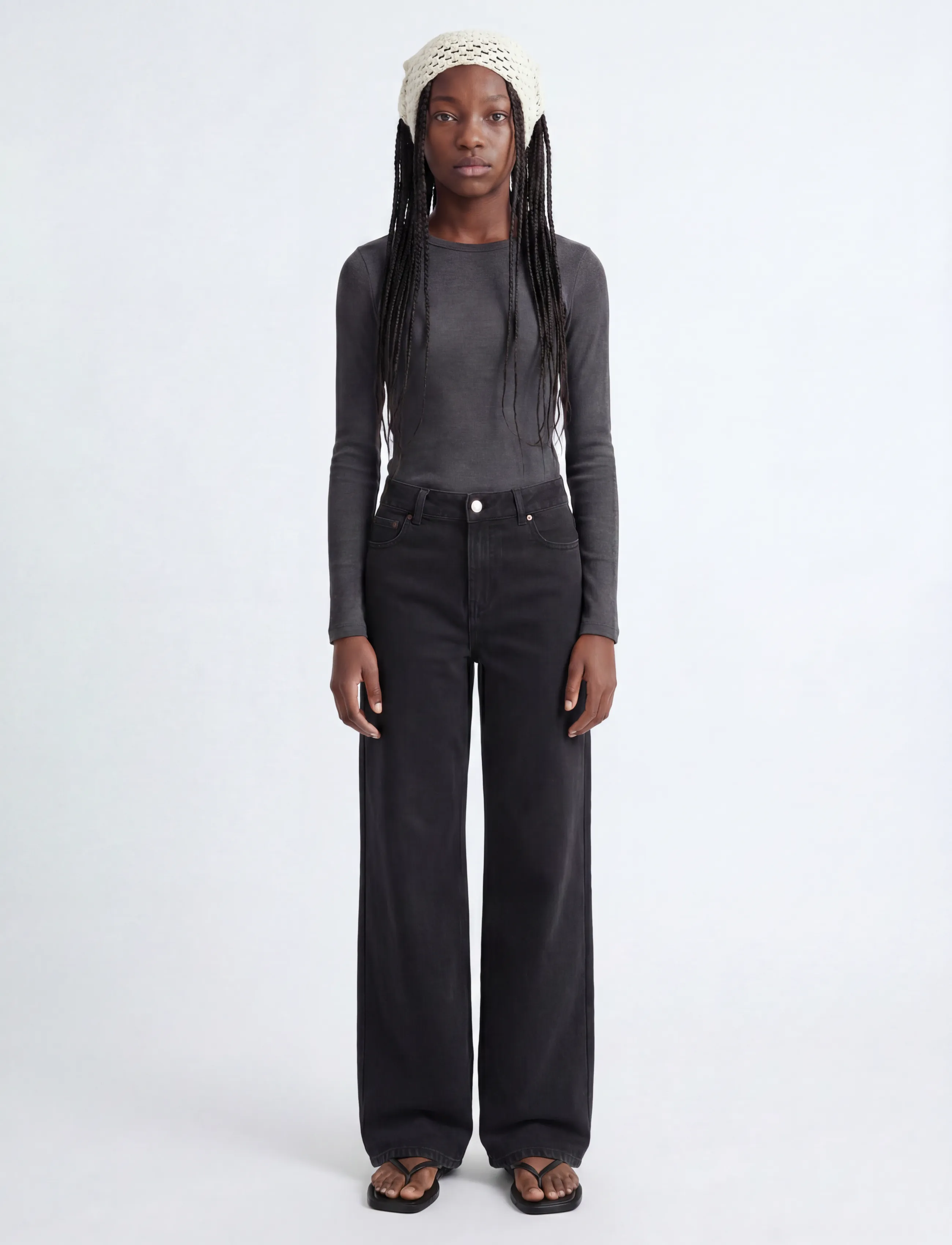 JJXX Kids - JXTOKYO WIDE C6145 DNM GRL BN - black denim - 4
