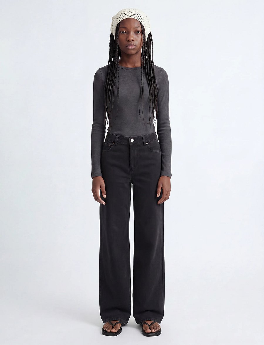 JJXX Kids - JXTOKYO WIDE C6145 DNM GRL BN - black denim - 4