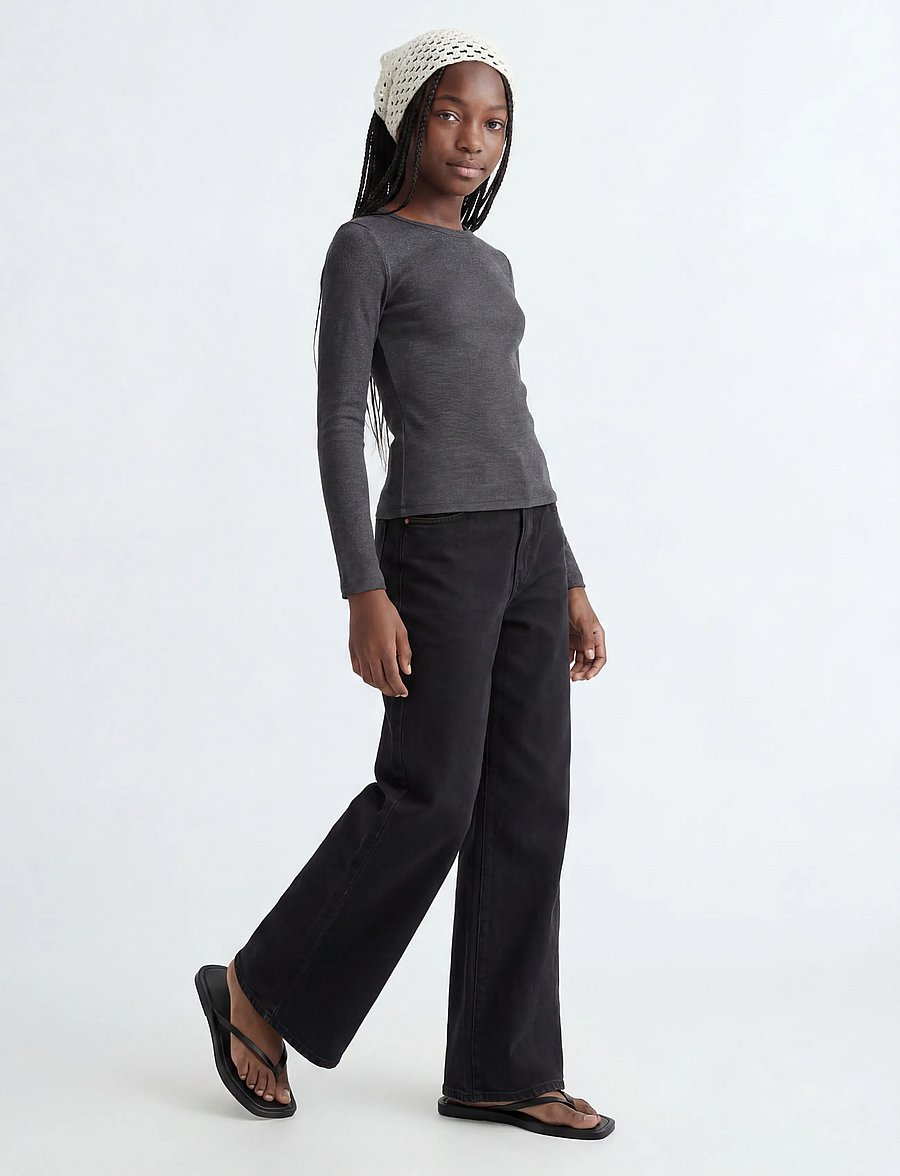 JJXX Kids - JXTOKYO WIDE C6145 DNM GRL BN - black denim - 5