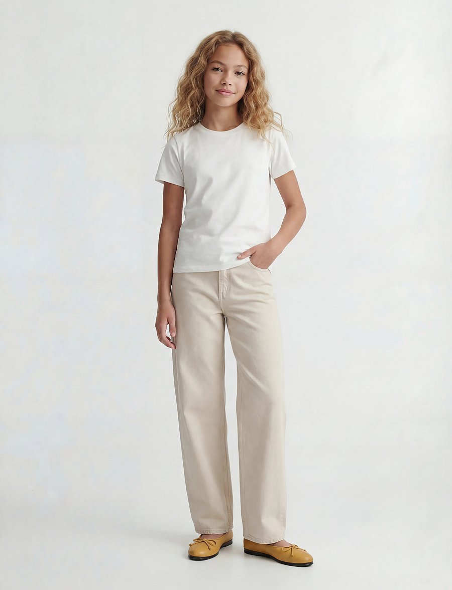 JJXX Kids - JXFUJI BARREL COLOR DNM GRL - vaba lõikega teksad - moonbeam - 5