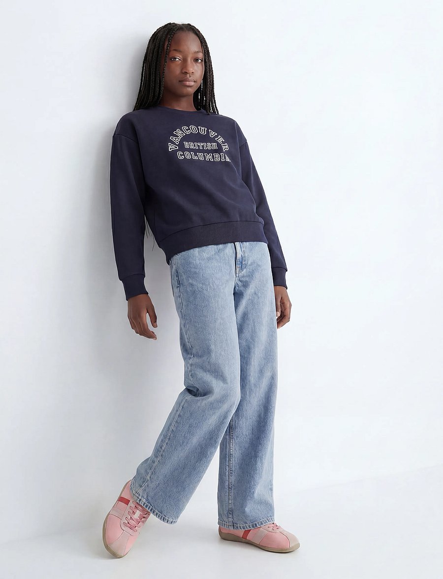 JJXX Kids - JXFUJI BARREL R200 DNM GRL BN - vaba lõikega teksad - blue denim - 5