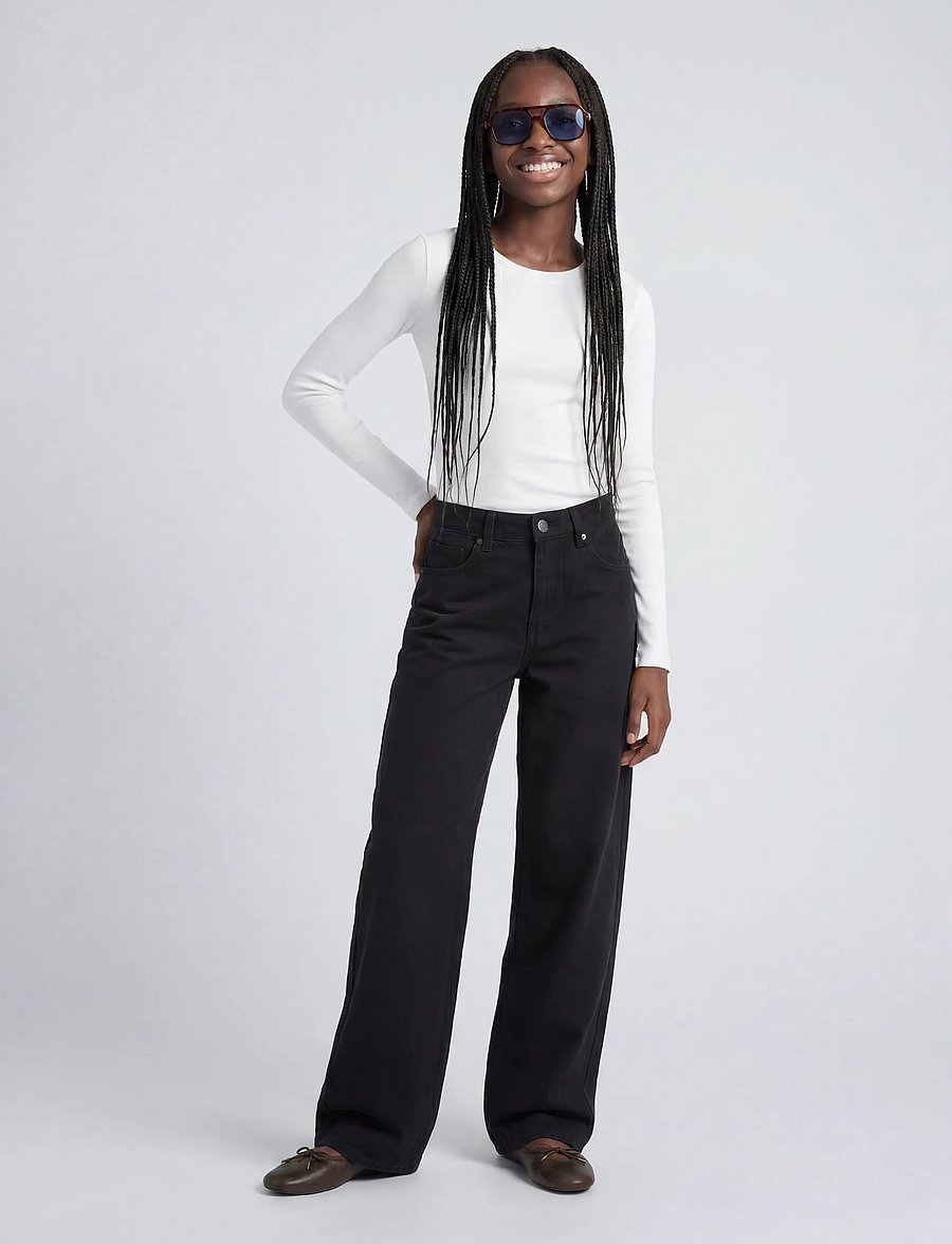 JJXX Kids - JXFUJI BARREL R402 DNM GRL BN - black denim - 4