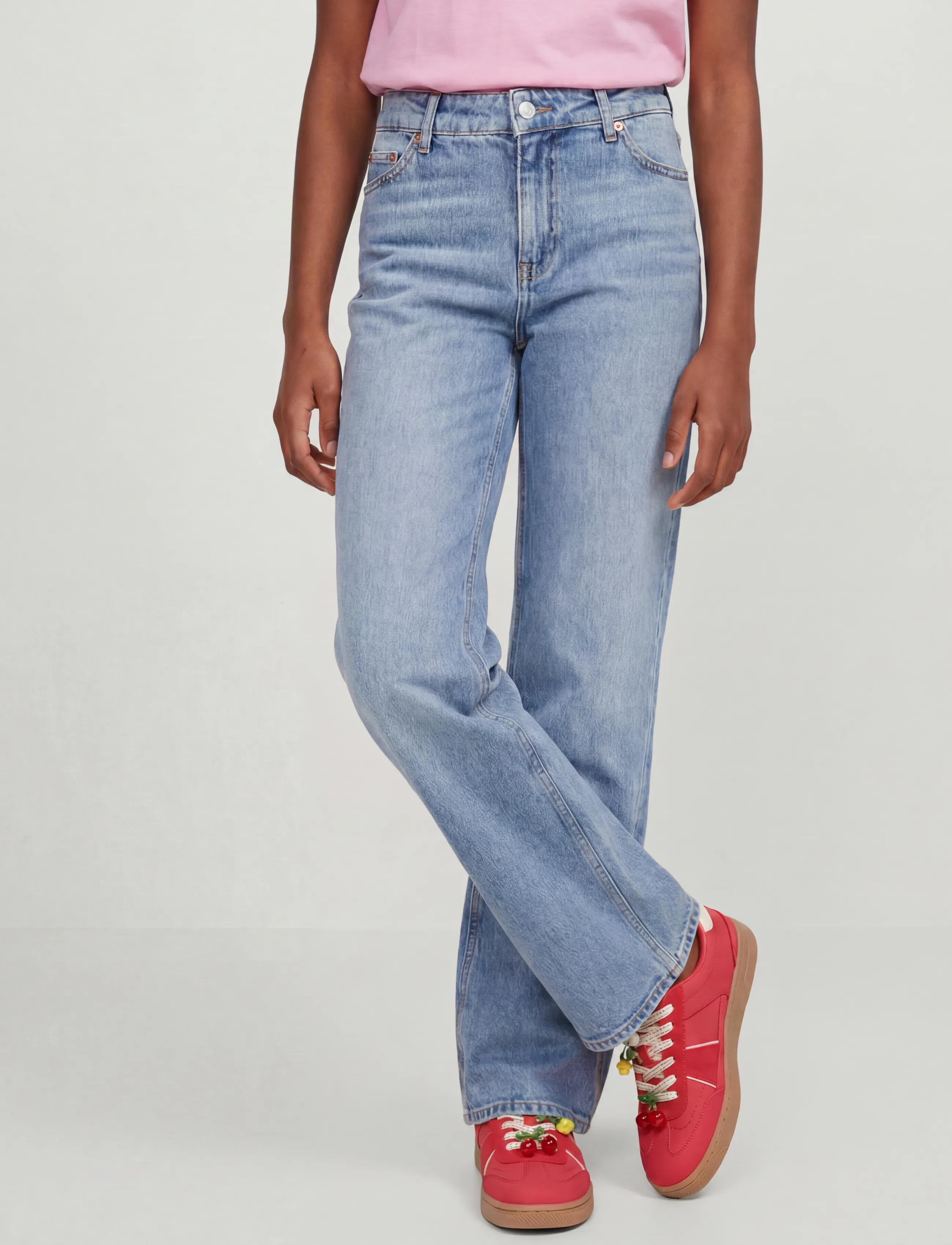 JJXX Kids JXROME FLARED C9189 DNM GRL BN - Hosen - BLUE DENIM / blue