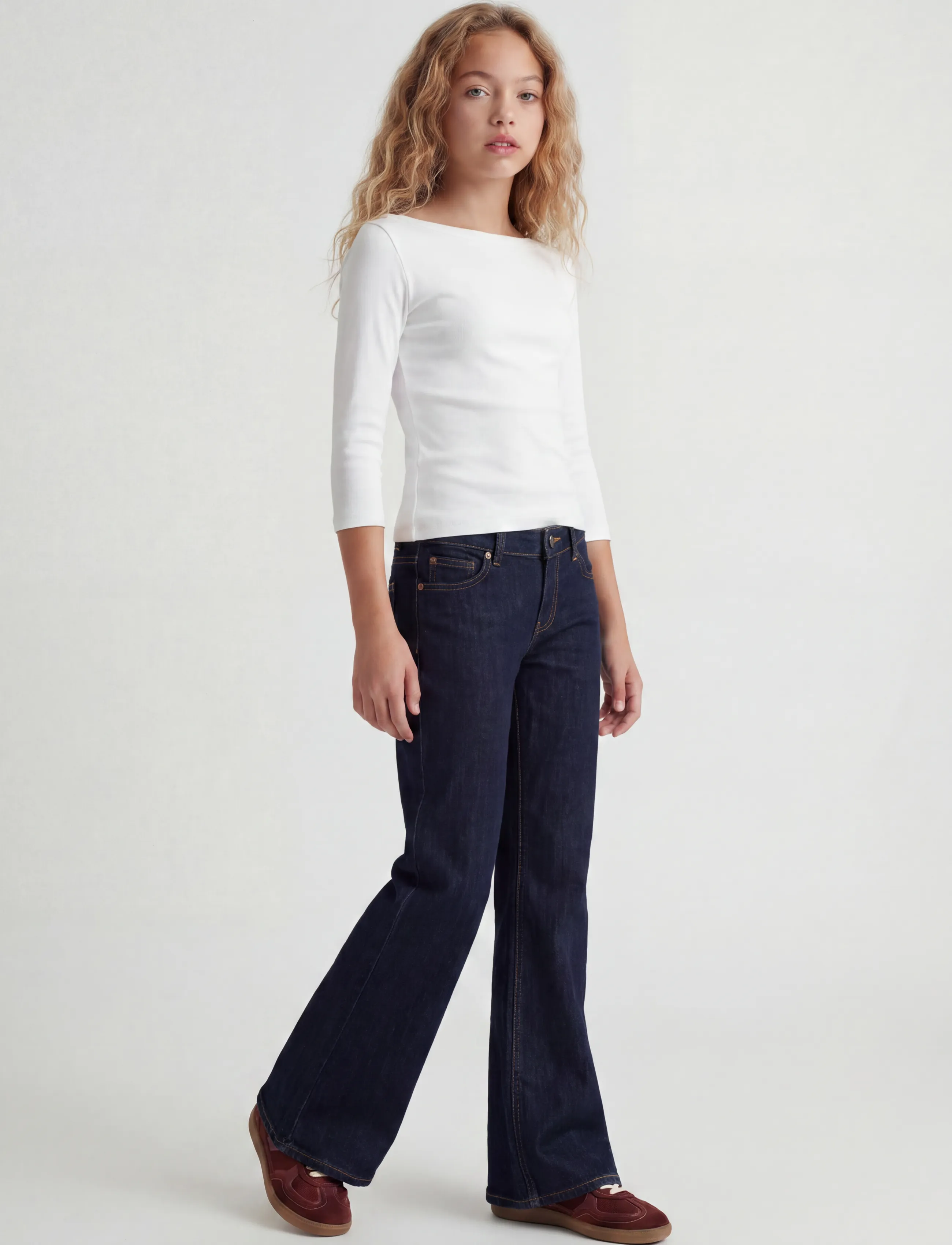 JJXX Kids - JXROME FLARED C248 DNM GRL BN - blue denim - 5