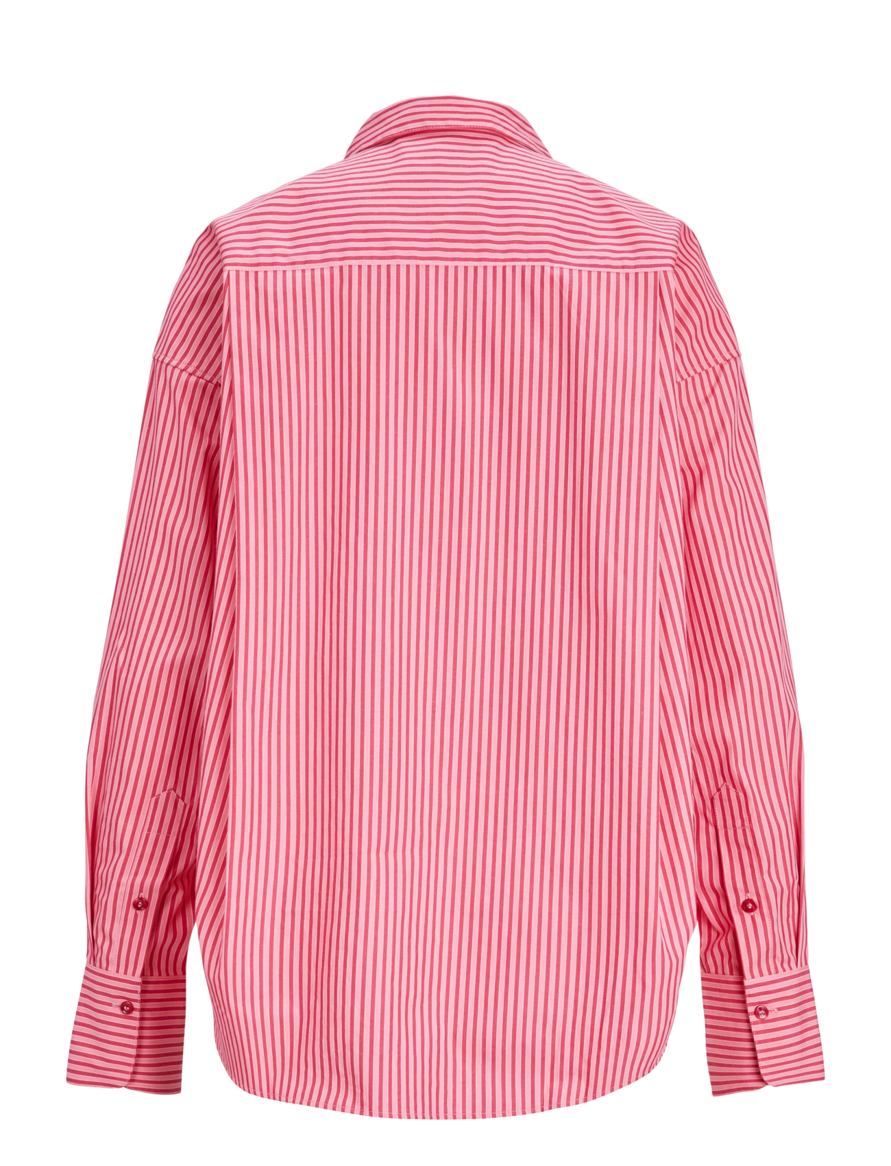 JJXX Kids - JXJAMIE RELAXED POPLIN SHIRT WVN GRL SN - langærmede skjorter - cerise - 1