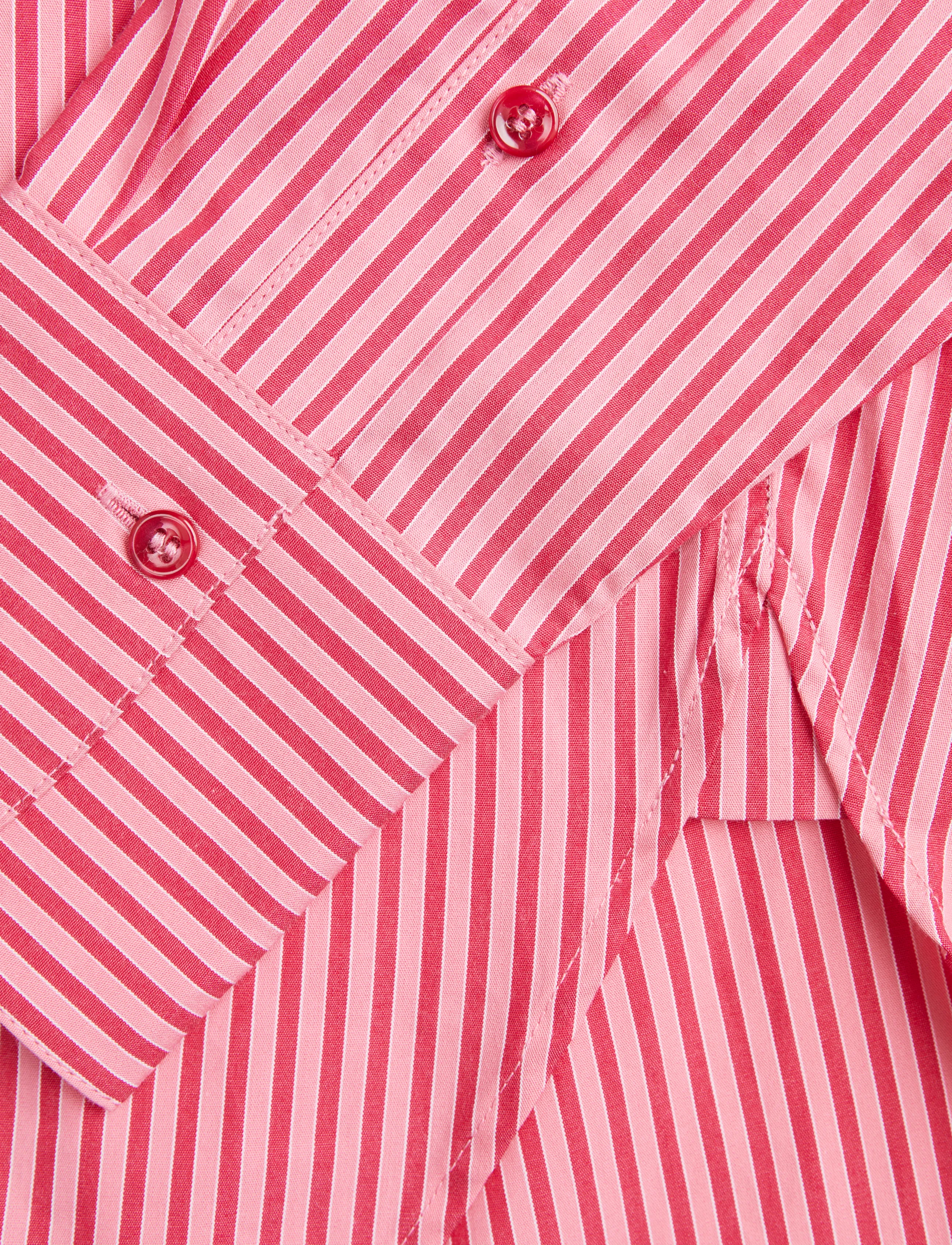 JJXX Kids - JXJAMIE RELAXED POPLIN SHIRT WVN GRL SN - langærmede skjorter - cerise - 2