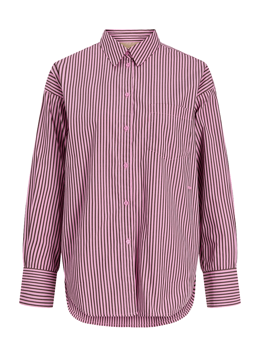 JJXX Kids - JXJAMIE RELAXED POPLIN SHIRT WVN GRL SN - langærmede skjorter - orchid smoke - 1