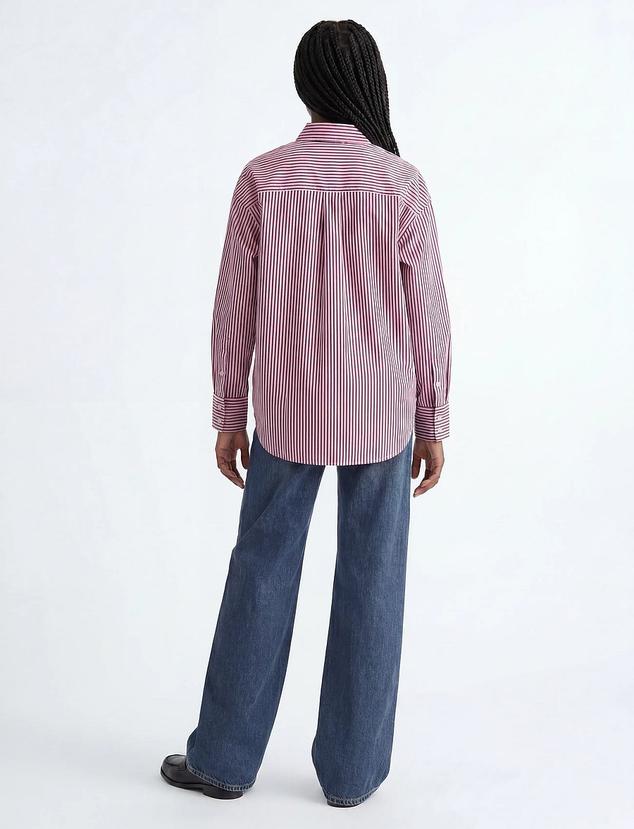 JJXX Kids - JXJAMIE RELAXED POPLIN SHIRT WVN GRL SN - langærmede skjorter - orchid smoke - 3