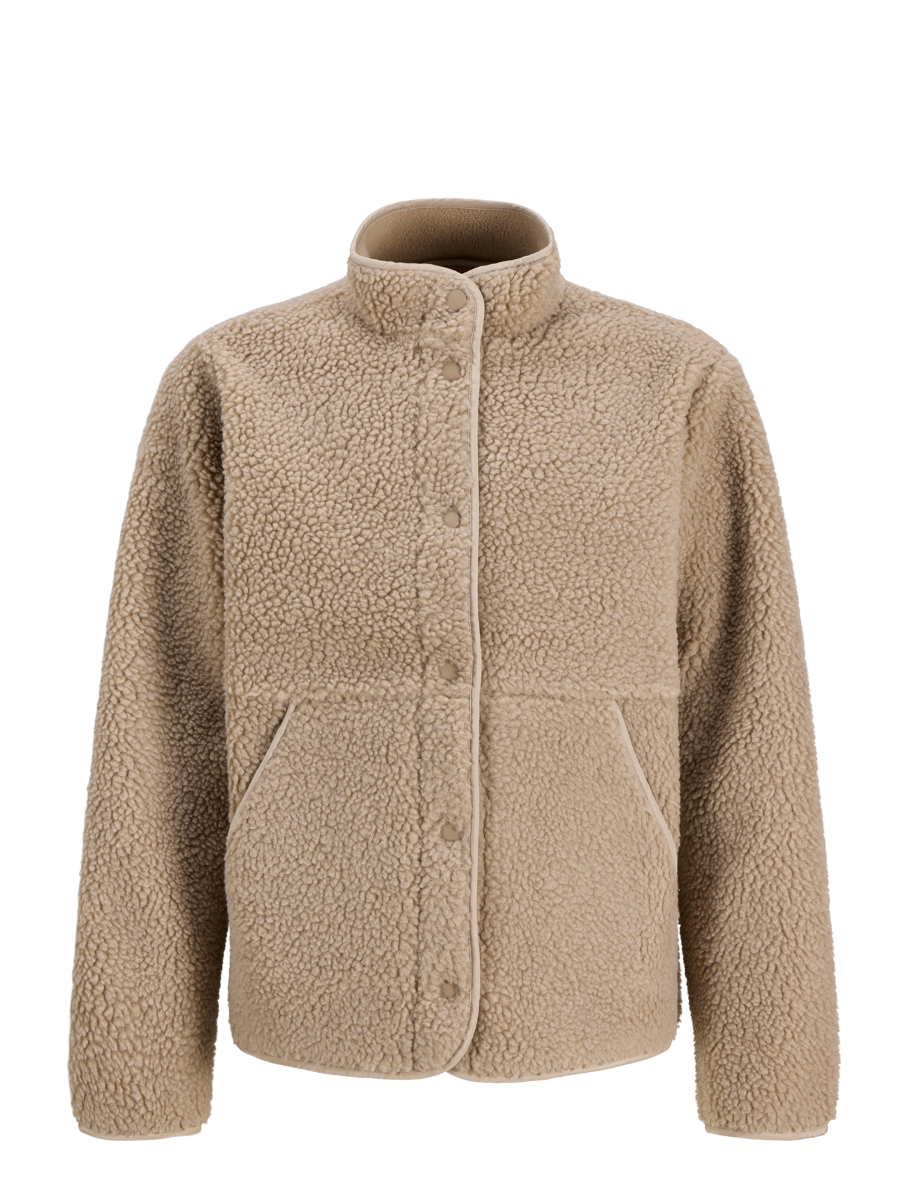 JJXX Kids JXVERA TEDDY JACKET OTW GRL SN - Tagasi kooli - HUMUS / beige