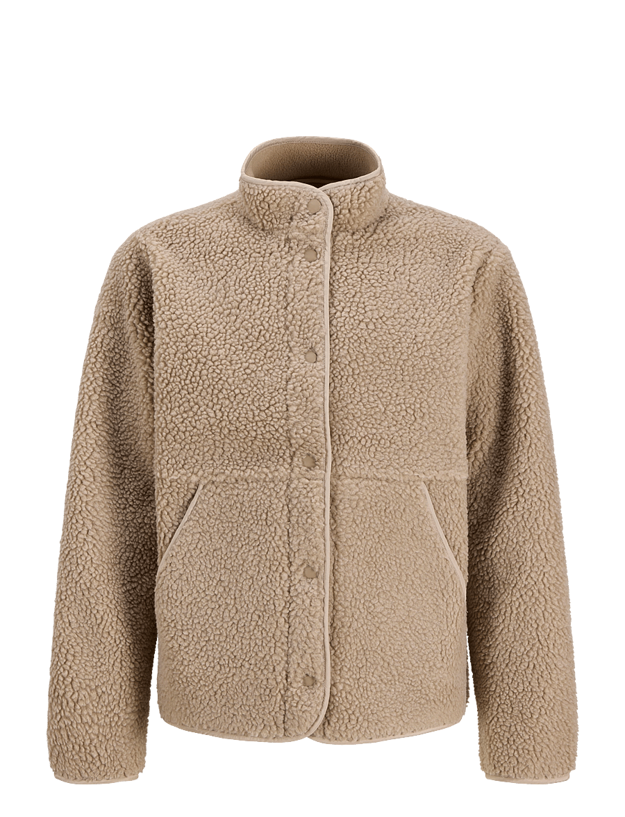 JJXX Kids - JXVERA TEDDY JACKET OTW GRL SN - fliisjakid - humus - 1