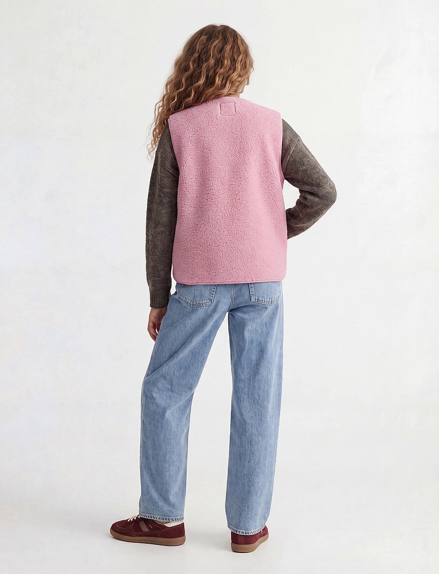 JJXX Kids - JXVERA TEDDY VEST OTW GRL SN - osta vanuse järgi - orchid smoke - 3
