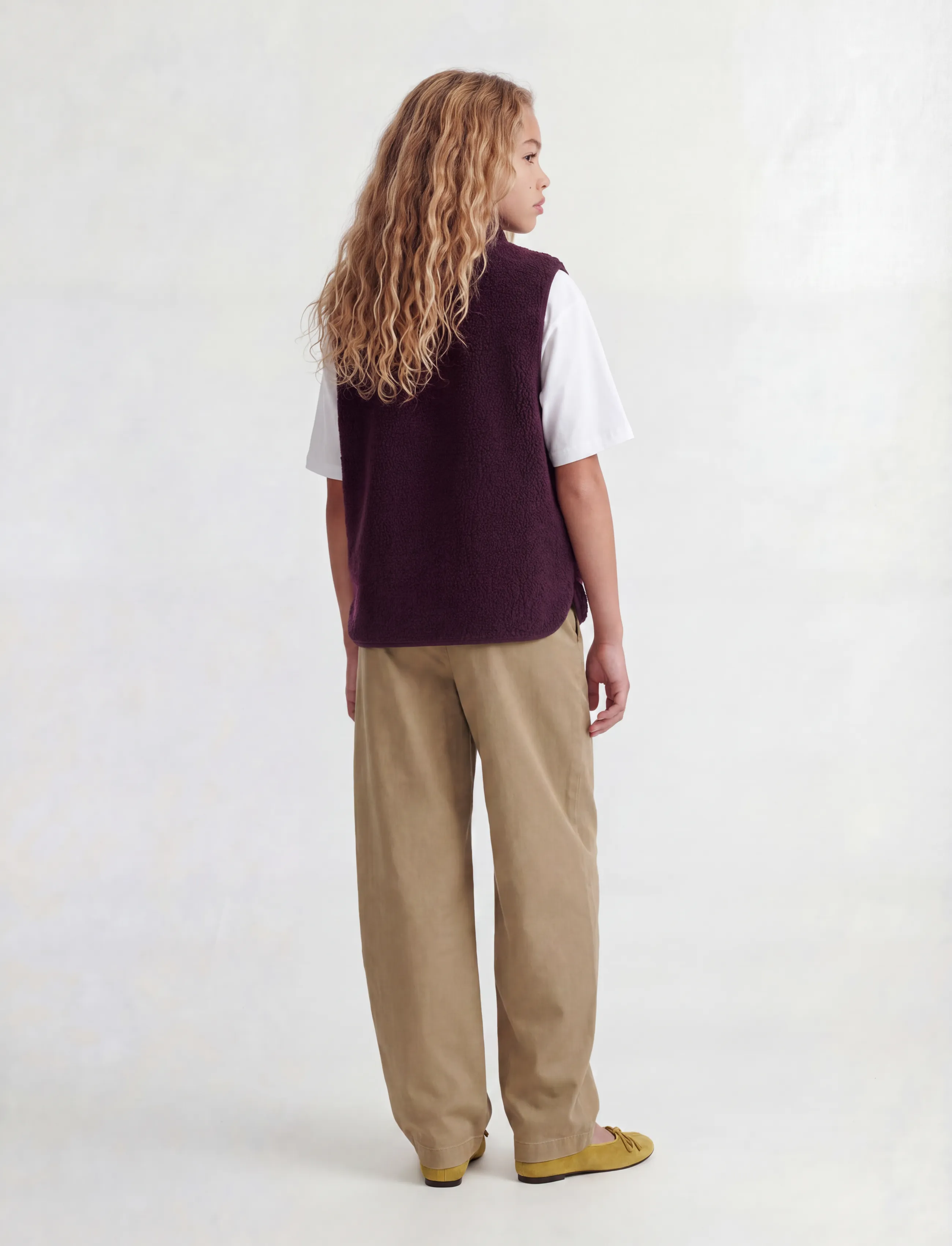 JJXX Kids - JXVERA TEDDY VEST OTW GRL SN - osta vanuse järgi - winetasting - 3