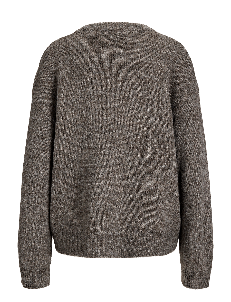 JJXX Kids - JXLOU CREW NECK KNIT GRL - džemprid - driftwood - 2