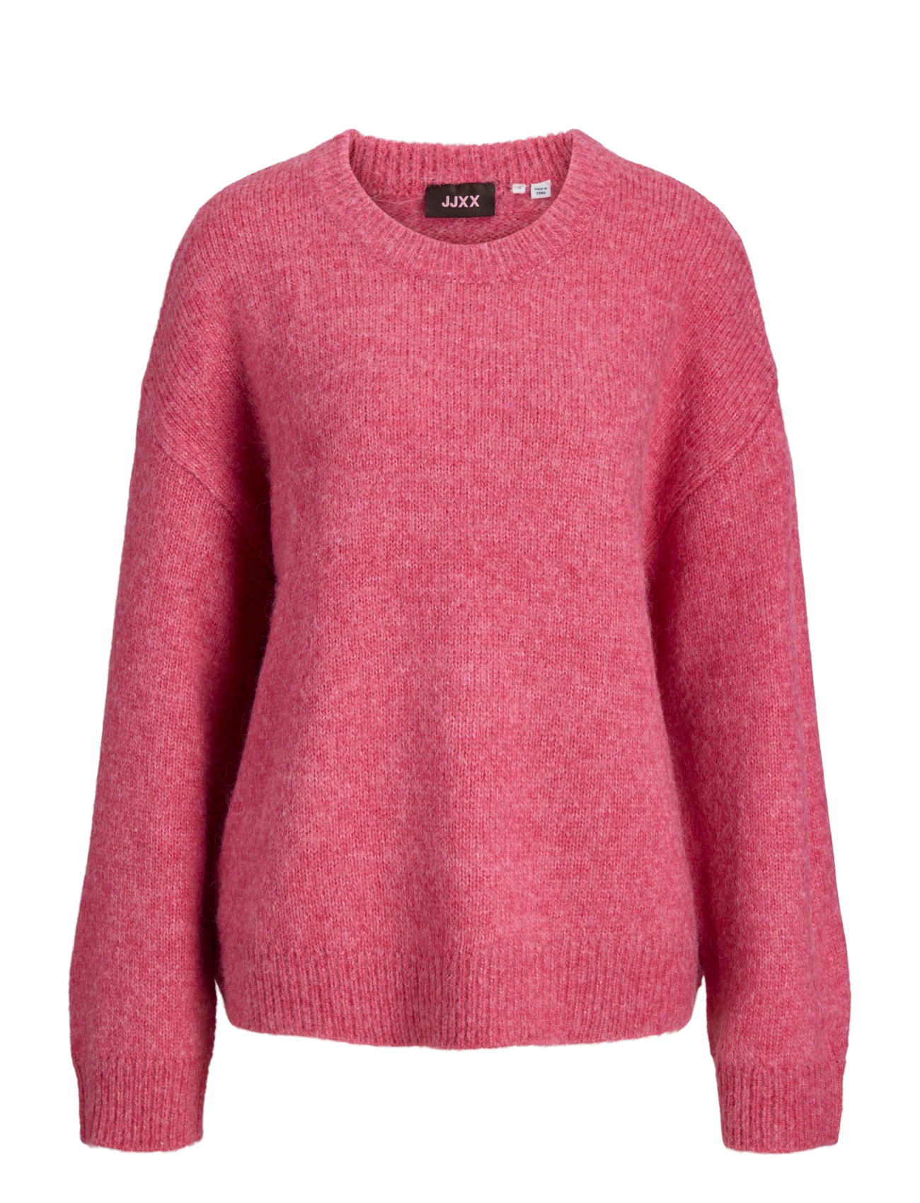 JJXX Kids JXLOU CREW NECK KNIT GRL - JJXX Kids - PINK POWER / pink/rose