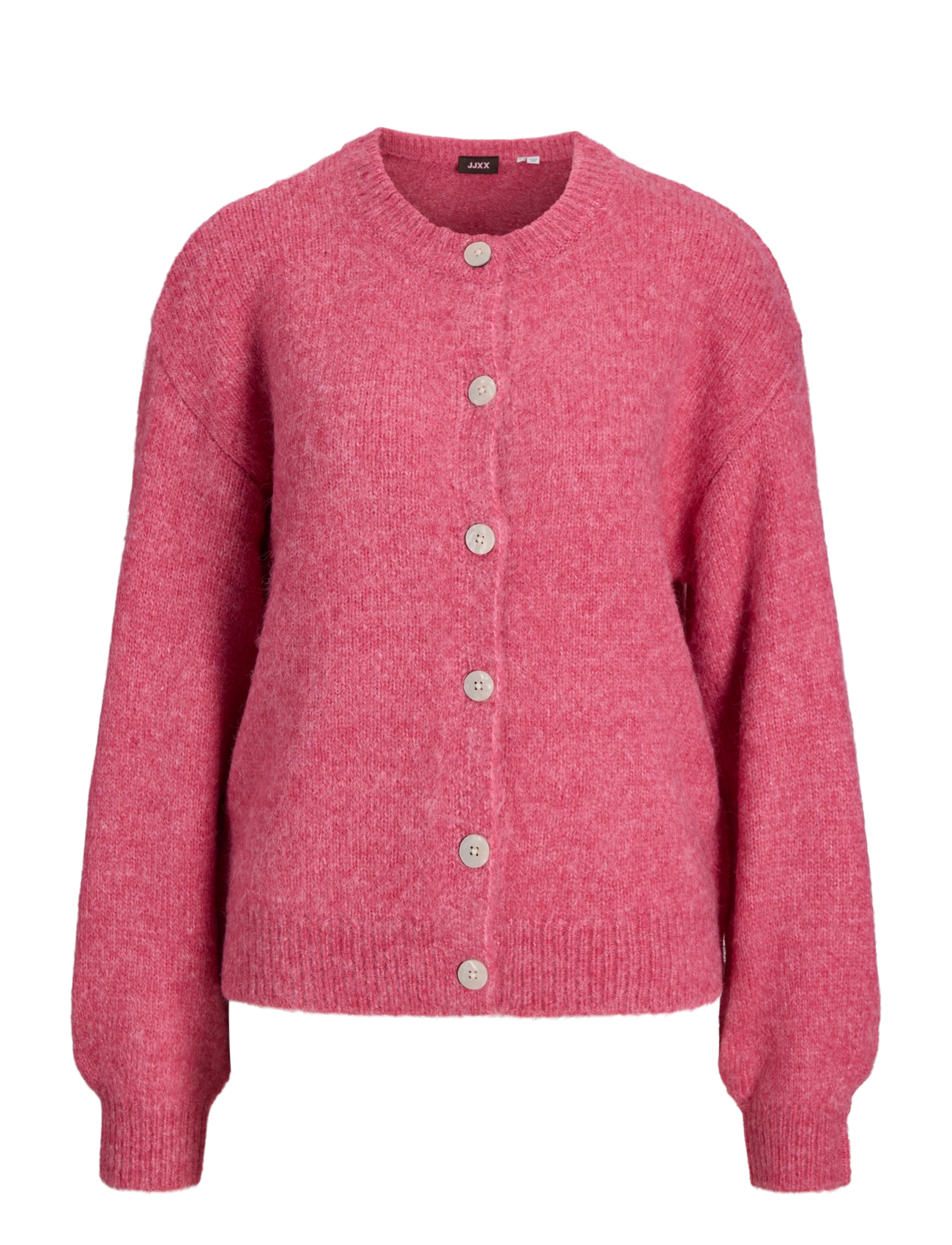 JJXX Kids JXLOU CARDIGAN KNIT GRL - Riided - PINK POWER / pink/rose