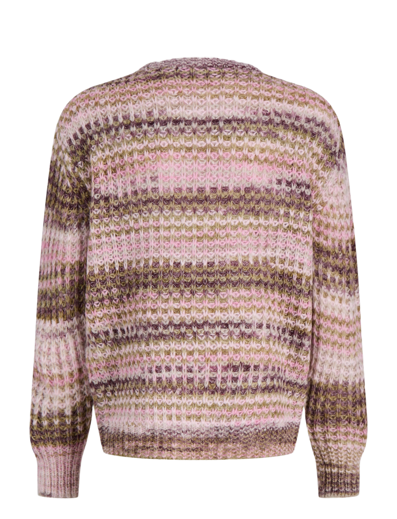 JJXX Kids - JXSIMONE SPACE DYE CREW NECK KNIT GRL - džemprid - green moss - 2