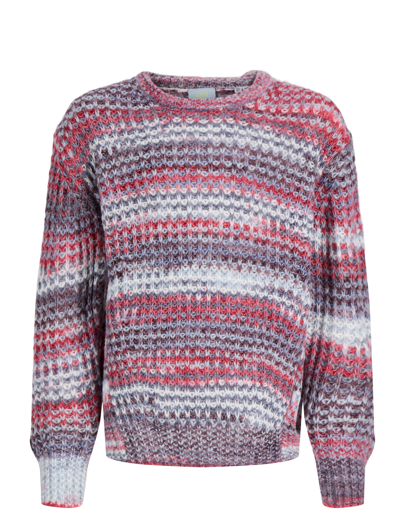 JJXX Kids JXSIMONE SPACE DYE CREW NECK KNIT GRL - JJXX Kids - WINETASTING / burgundy