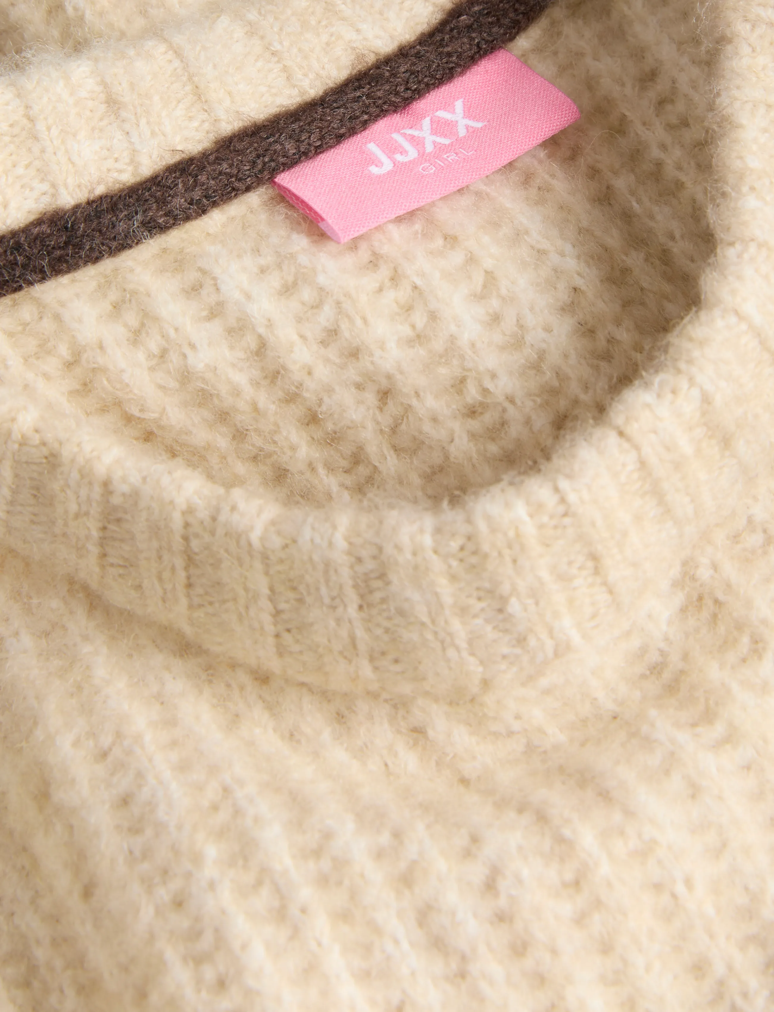 JJXX Kids - JXSIGGA DIVERSE CREW NECK KNIT SN GRL - jumpers - fog - 2