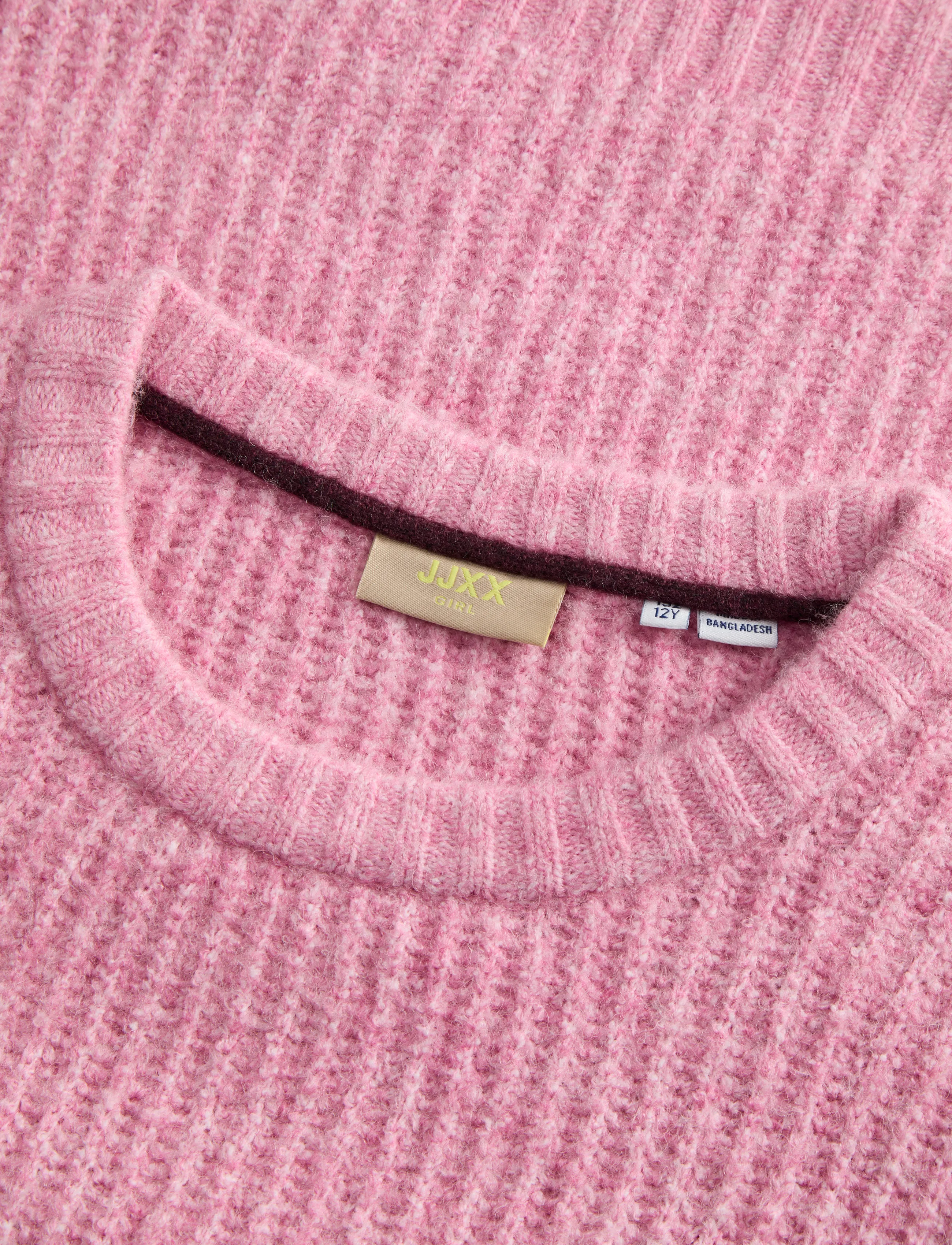 JJXX Kids - JXSIGGA DIVERSE CREW NECK KNIT SN GRL - pullover - orchid smoke - 2