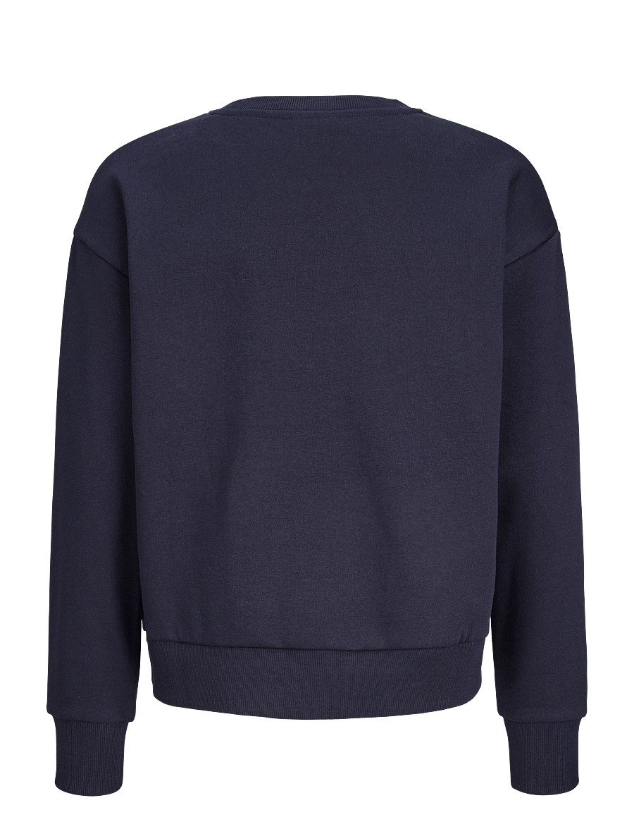 JJXX Kids - JXMERLE SHORT LS CREW SWT LN NOOS GRL - sweatshirts - night sky - 2