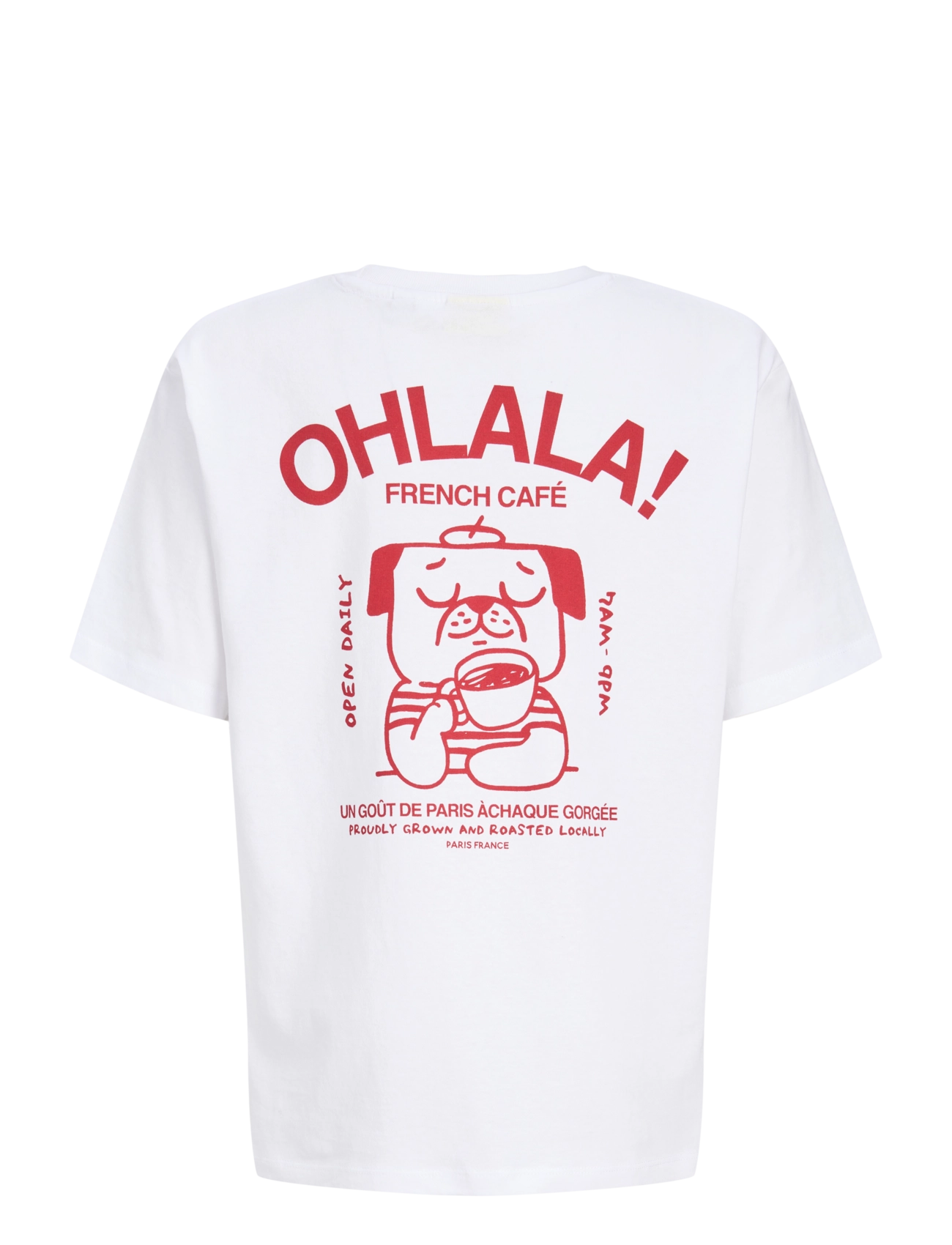JJXX Kids - JXMILLOW SS TEE JRS SN GRL - kortærmede t-shirts - bright white - 2