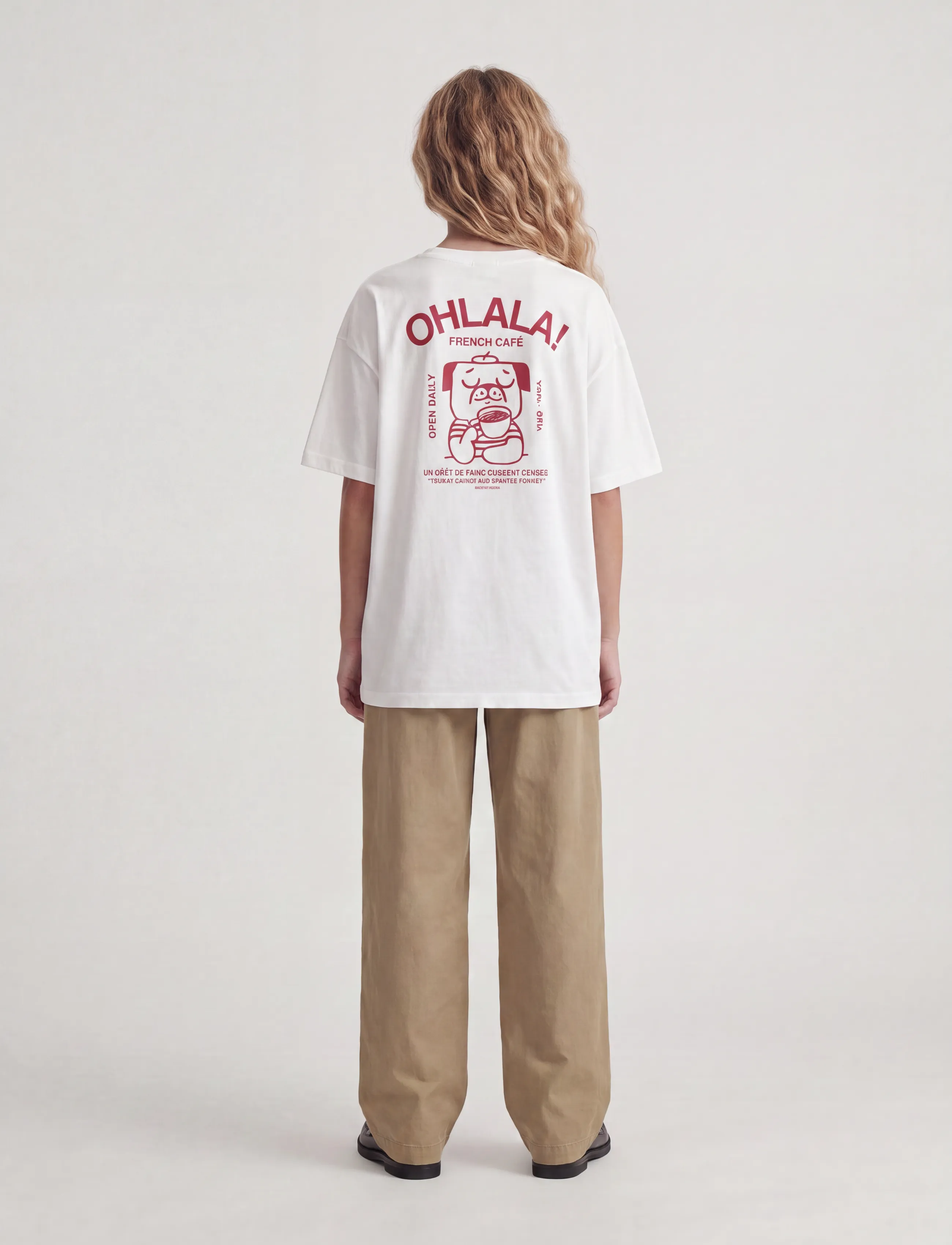 JJXX Kids - JXMILLOW SS TEE JRS SN GRL - kortærmede t-shirts - bright white - 3