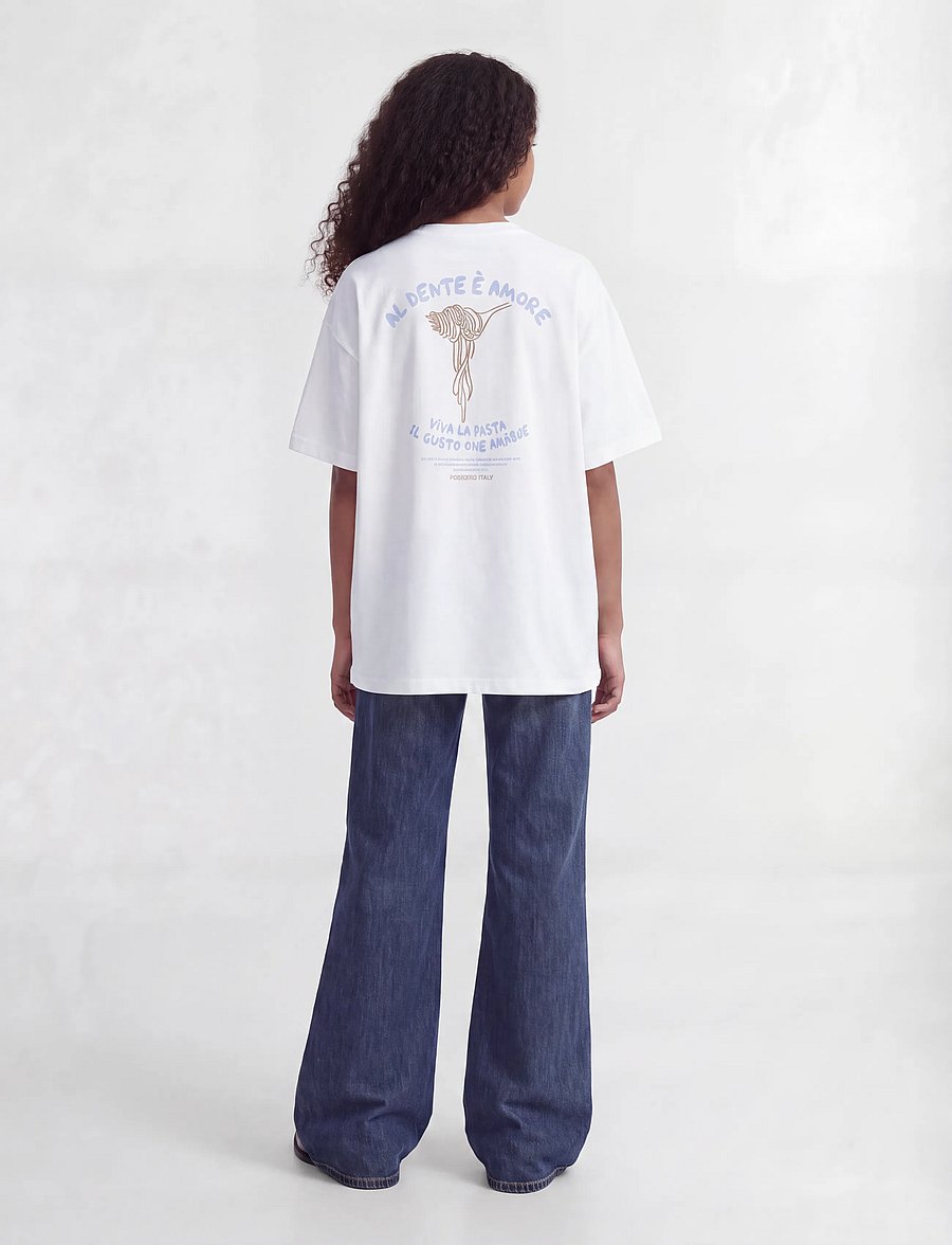 JJXX Kids - JXMILLOW SS TEE JRS SN GRL - kurzärmelige - bright white - 3