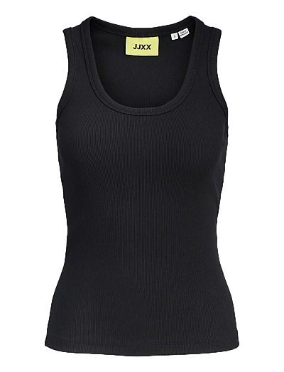 JJXX Kids JXFRIDA SL U-NECK TOP JRS NOOS GRL - Teens 9 bis 14 Jahren - BLACK / black