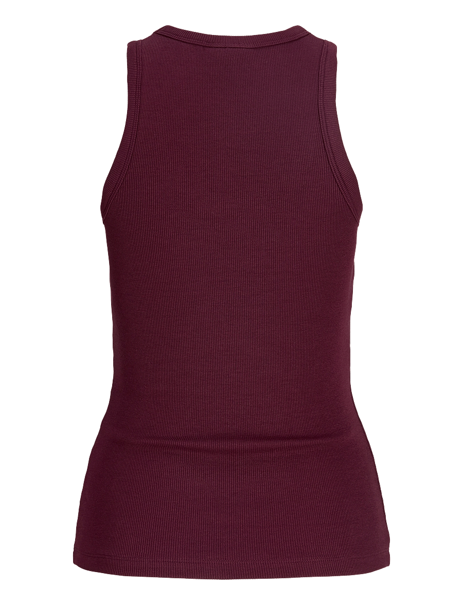 JJXX Kids - JXFRIDA SL U-NECK TOP JRS NOOS GRL - Ærmeløs undertrøje - winetasting - 2