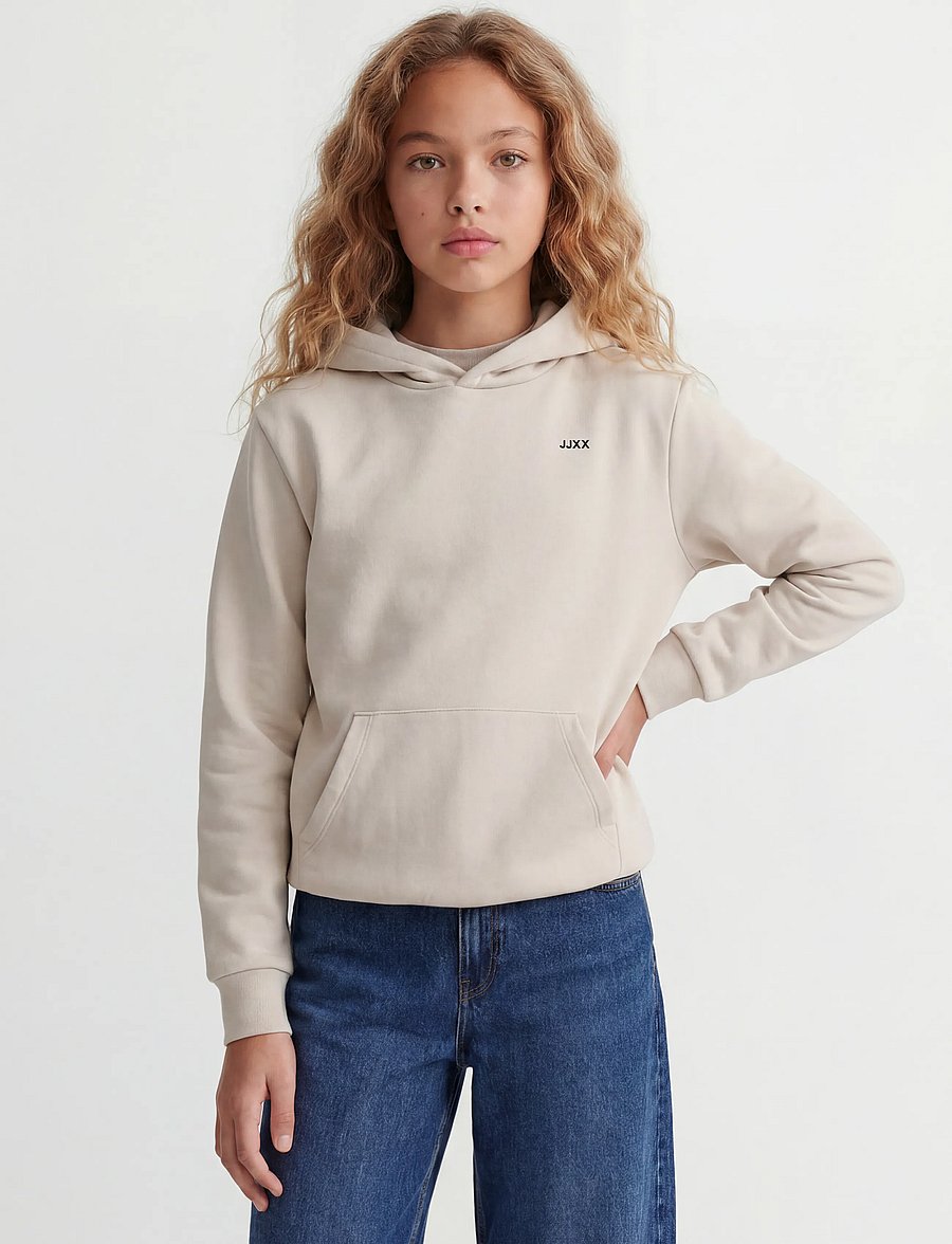 JJXX Kids - JXABBIE LS EVERY HOOD SWT NOOS GRL - kapuutsiga pusad - moonbeam - 0