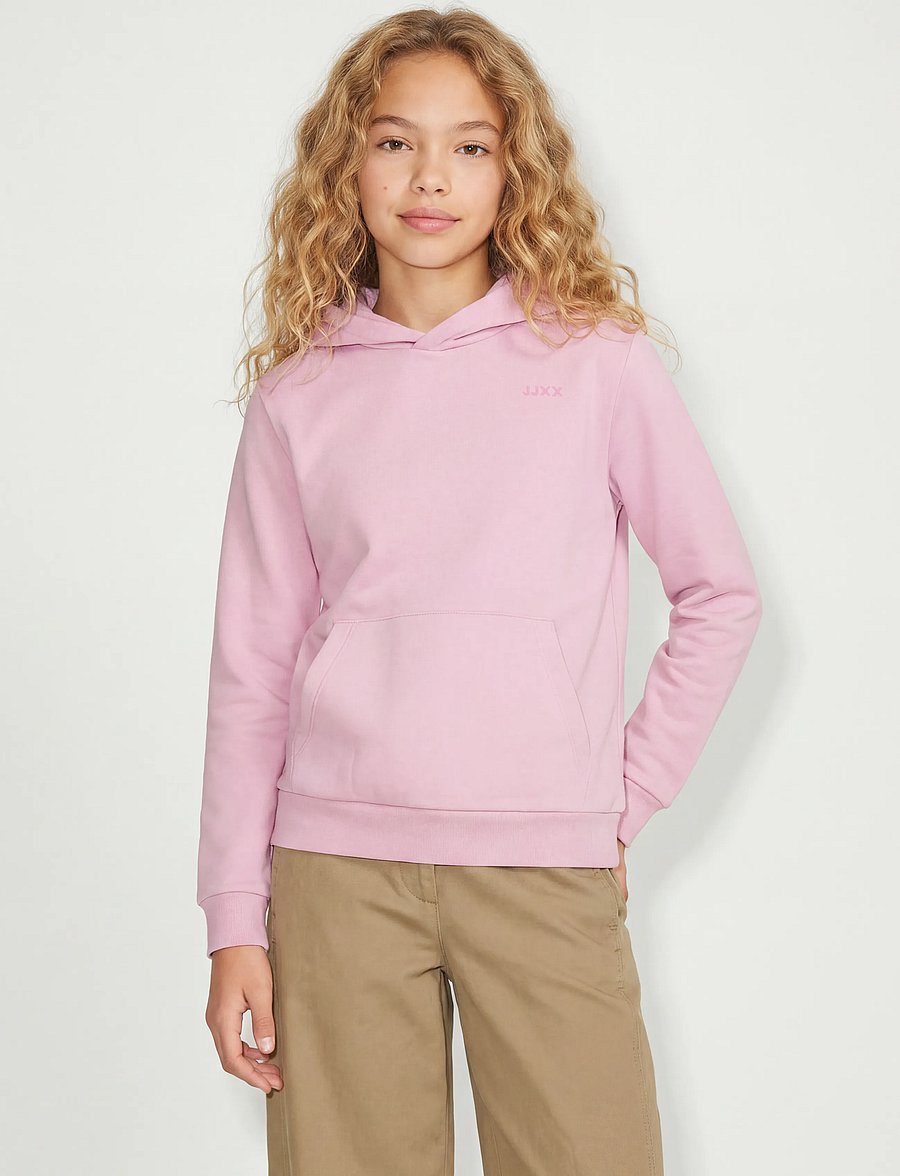 JJXX Kids - JXABBIE LS EVERY HOOD SWT NOOS GRL - kapuzenpullover - orchid smoke - 0