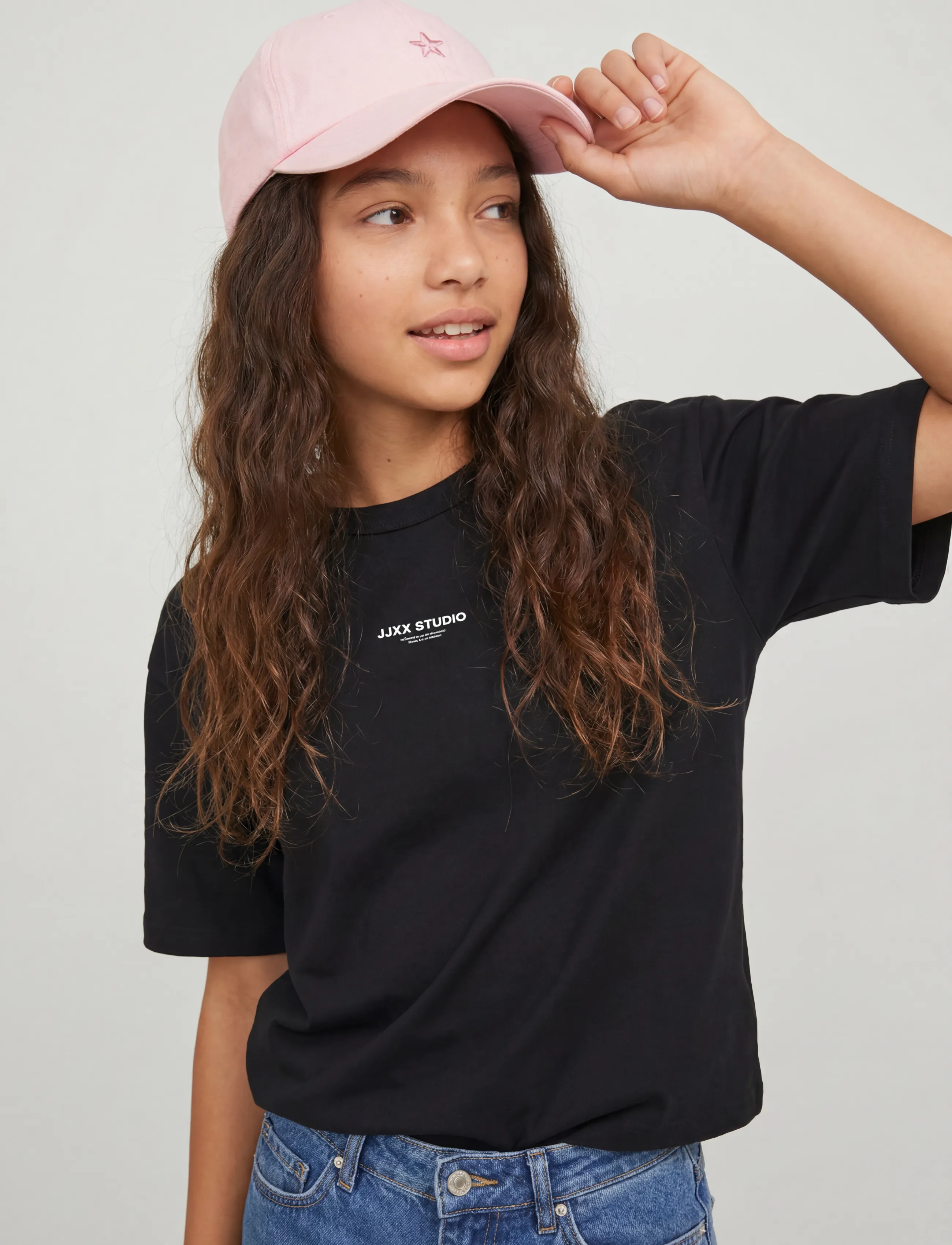 JJXX Kids - JXSTUDIO VESTERBRO TEE JRS NOOS GRL - lühikeste varrukatega t-särgid - black - 5